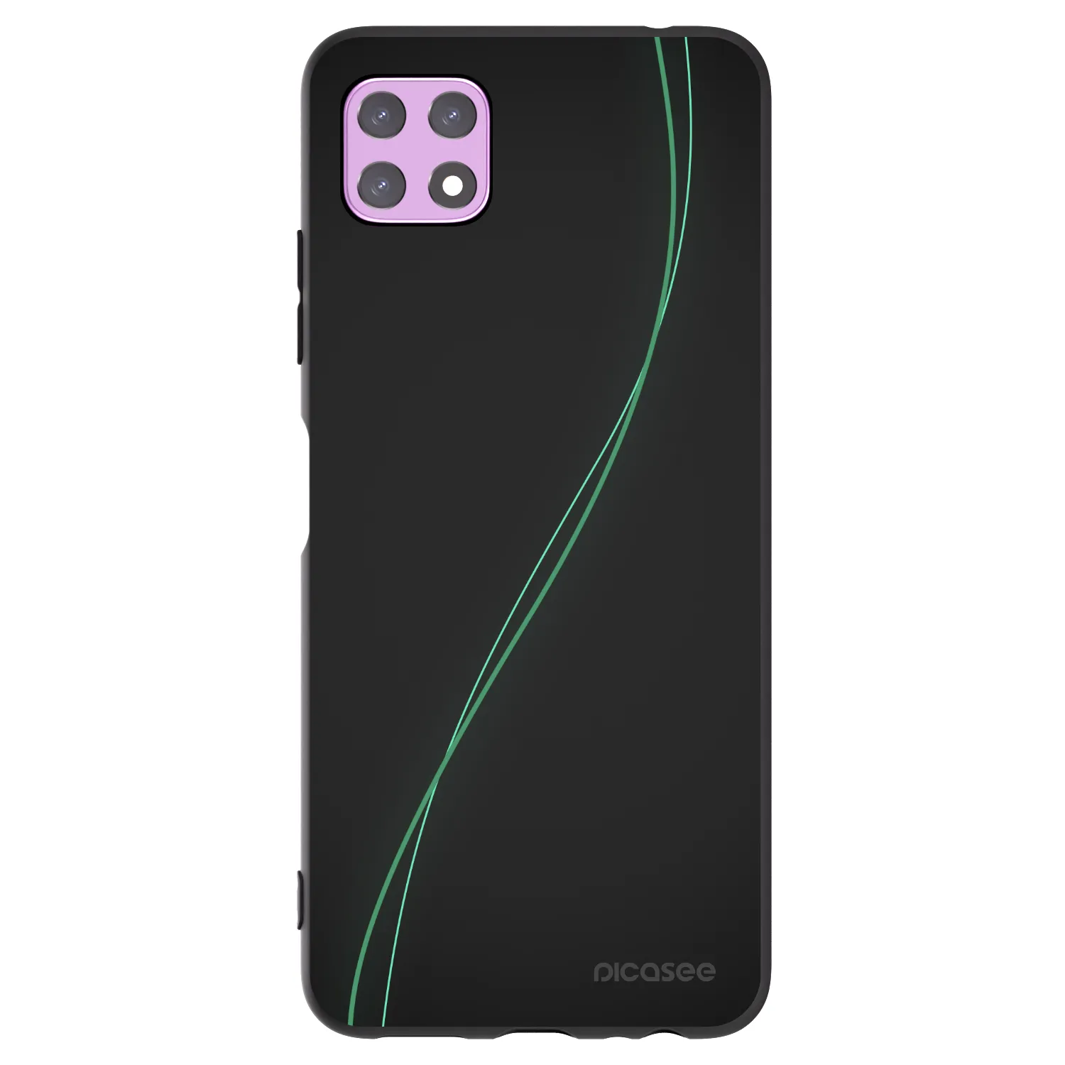 Picasee silikonový černý obal pro Samsung Galaxy A22 A226B 5G - Be Different