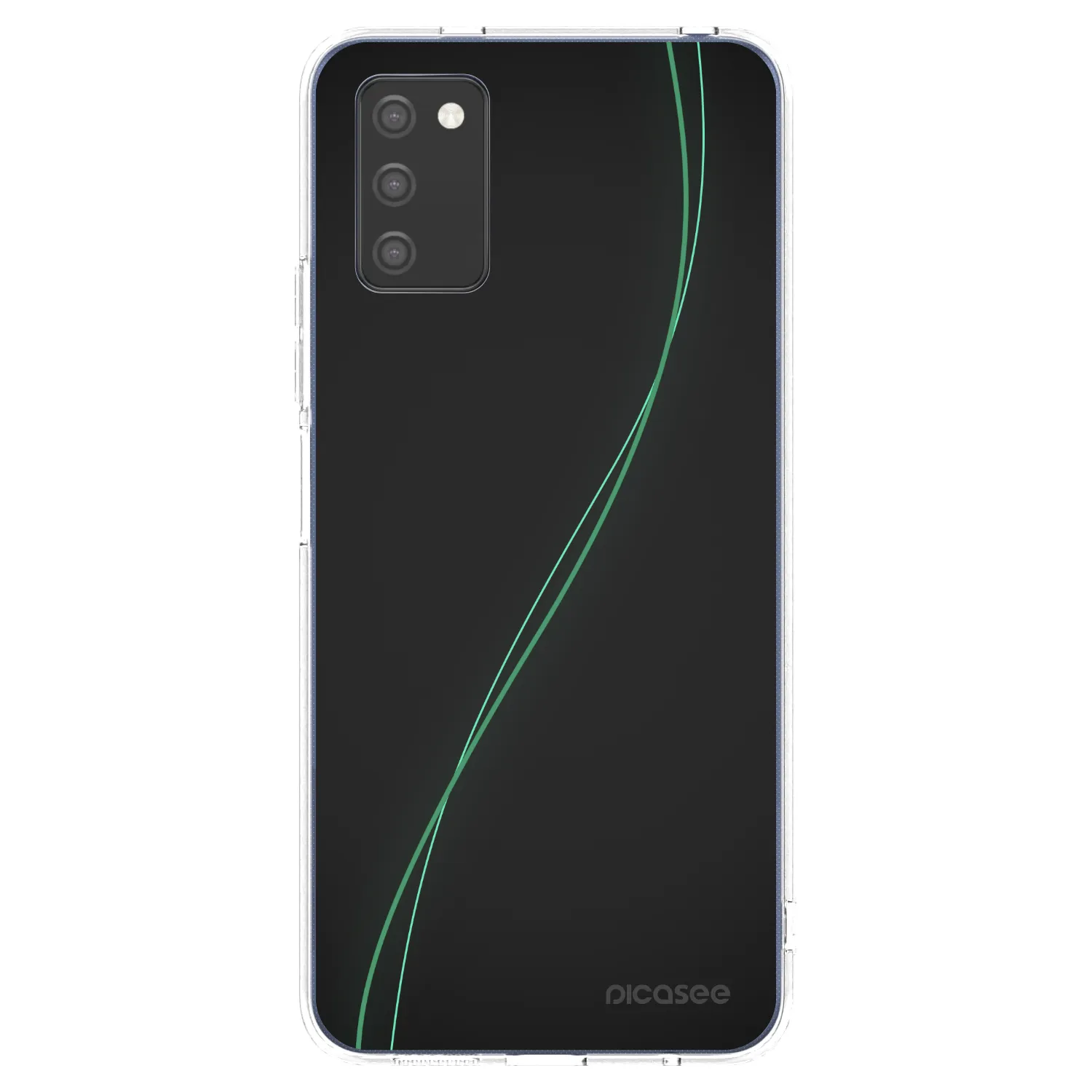 Picasee silikonový průhledný obal pro Samsung Galaxy A02s A025G - Be Different