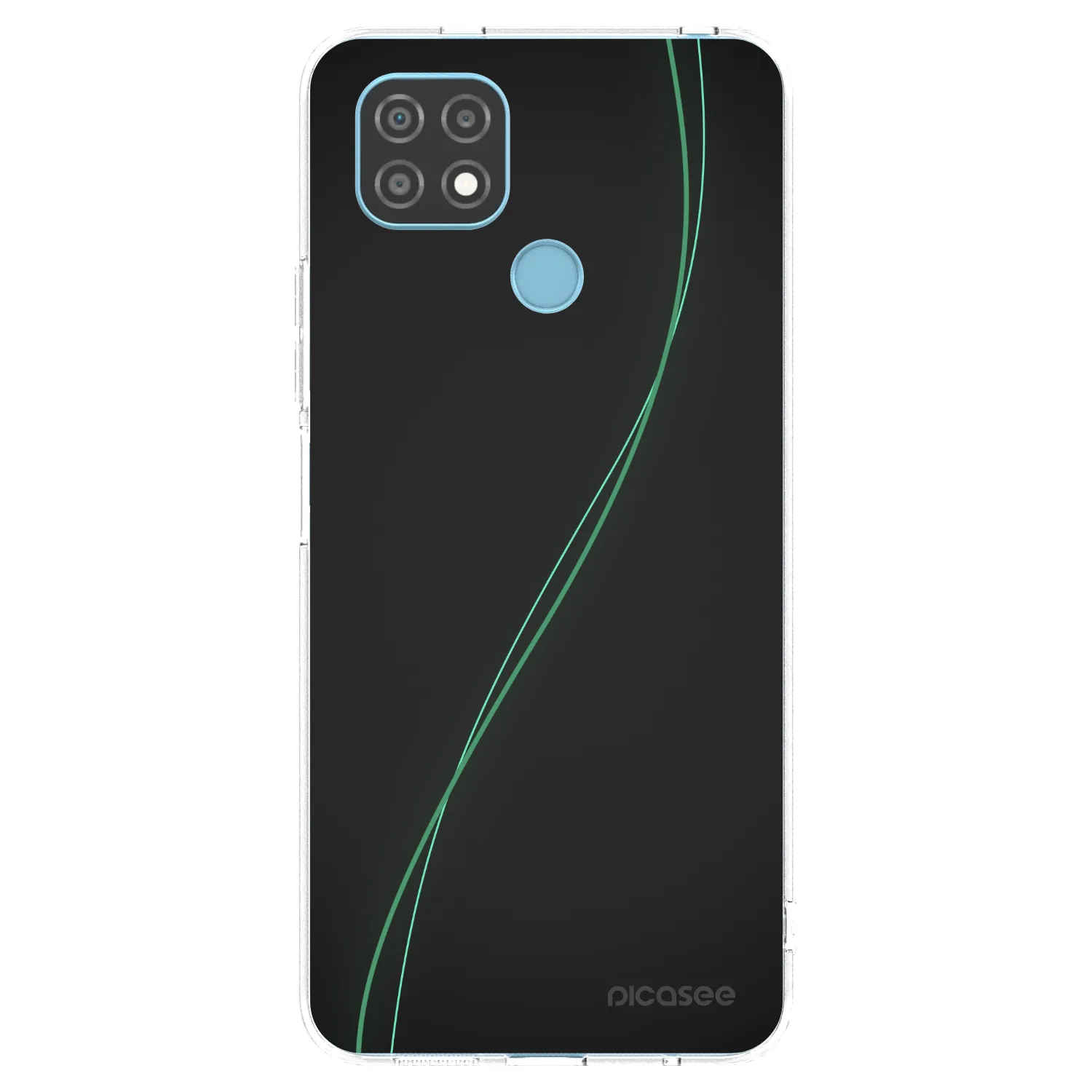 Picasee silikonový průhledný obal pro Realme C21 - Be Different