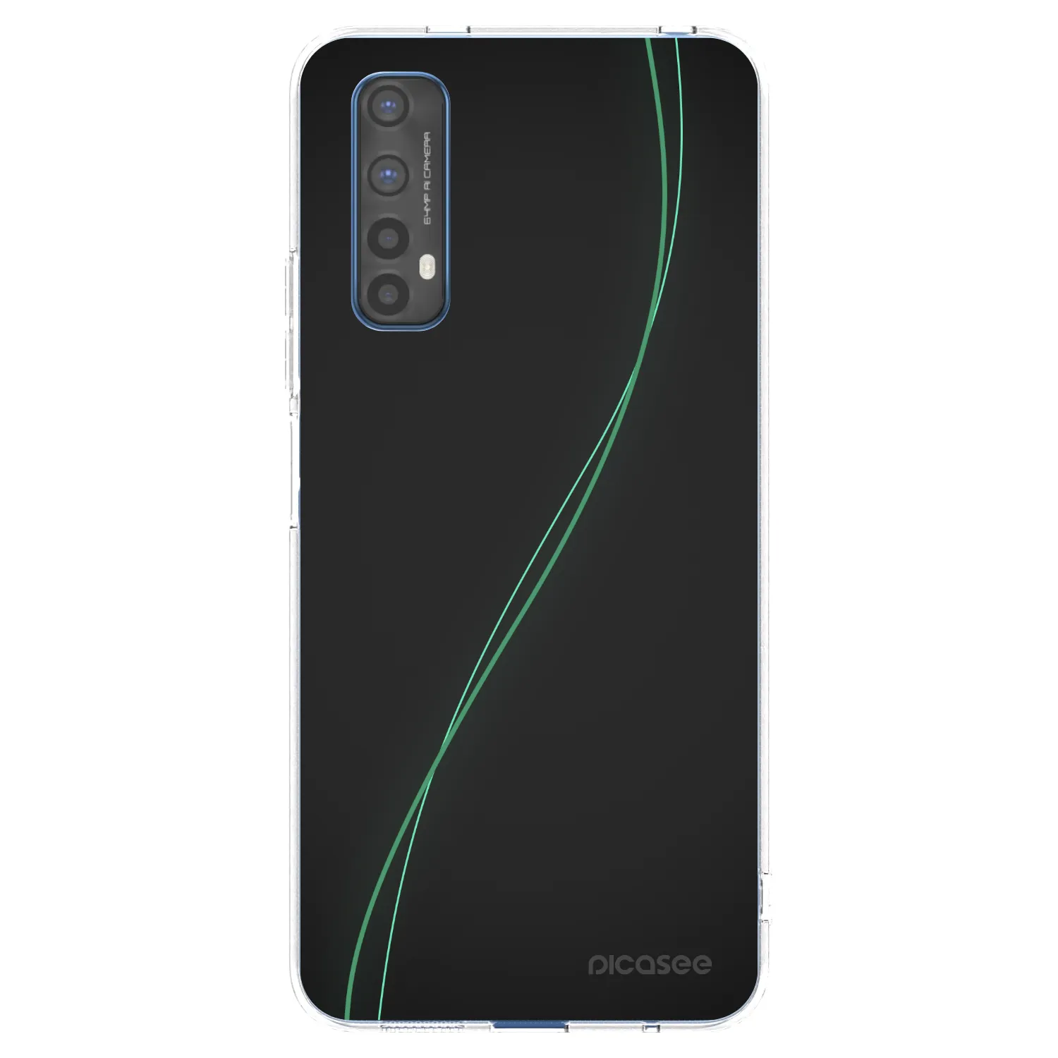 Picasee silikonový průhledný obal pro Realme 7 - Be Different