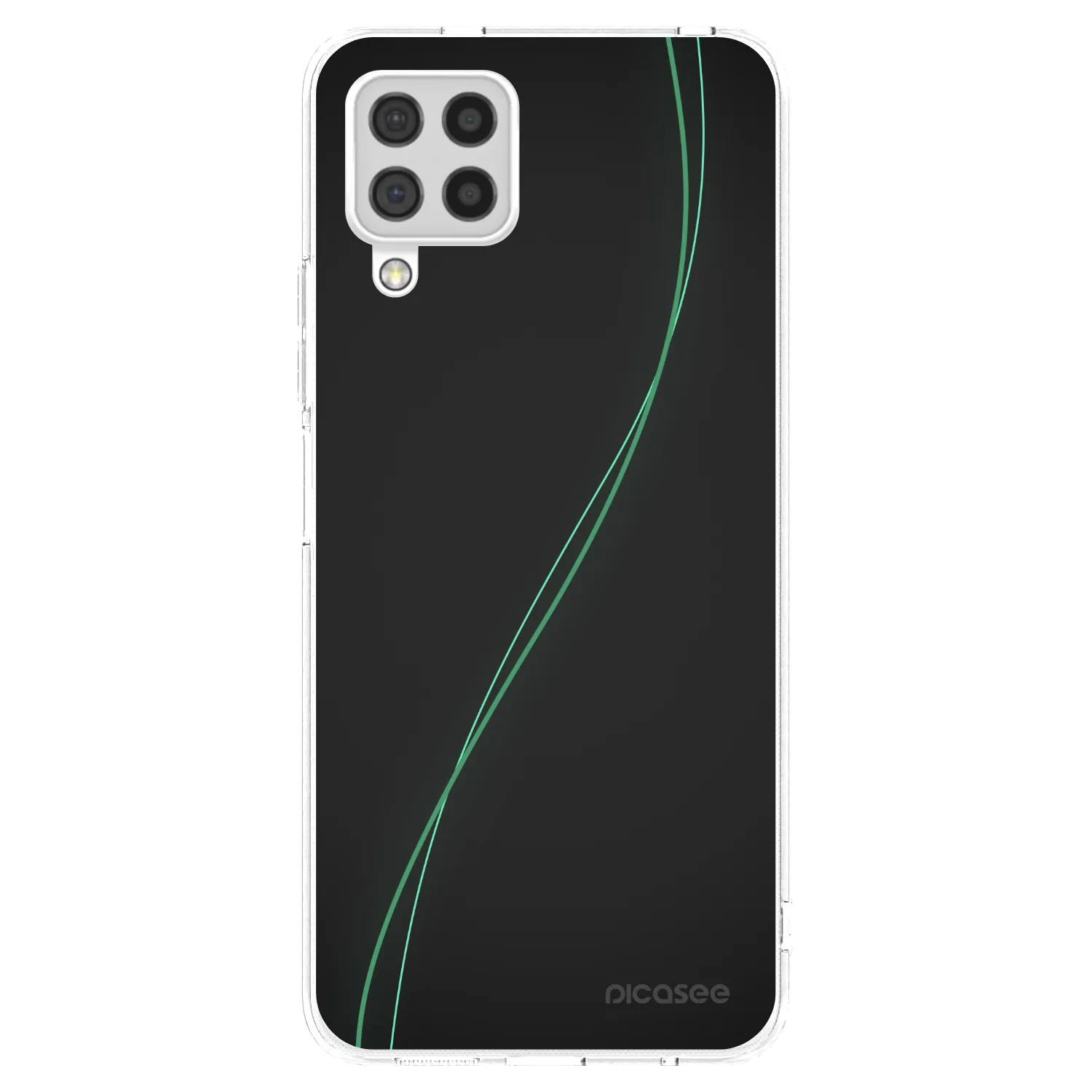 Picasee silikonový průhledný obal pro Samsung Galaxy A22 A225F 4G - Be Different