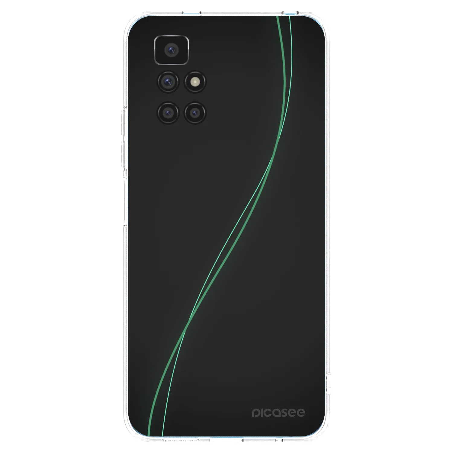 Picasee silikonový průhledný obal pro Xiaomi Redmi 10 - Be Different