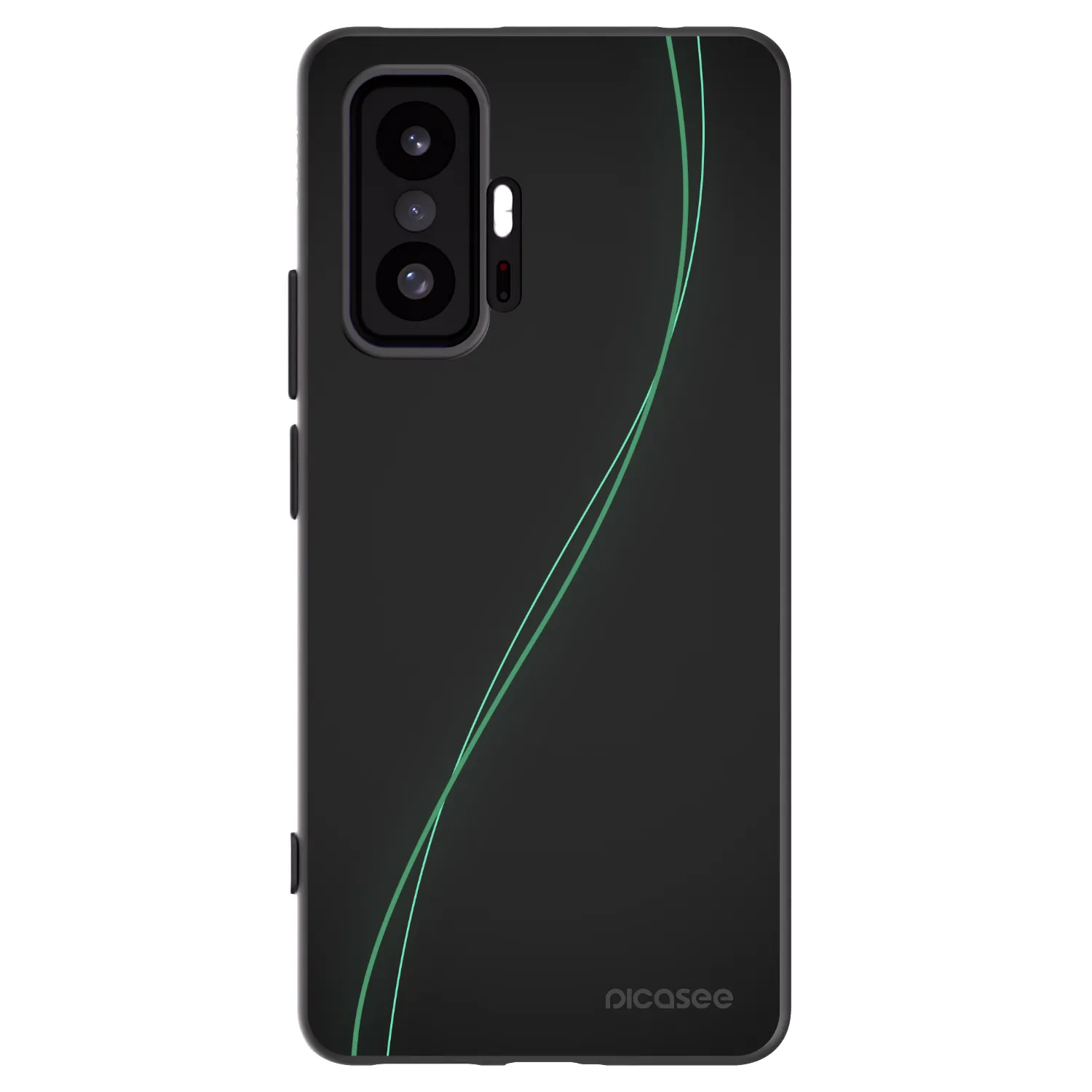 Picasee silikonový černý obal pro Xiaomi 11T - Be Different