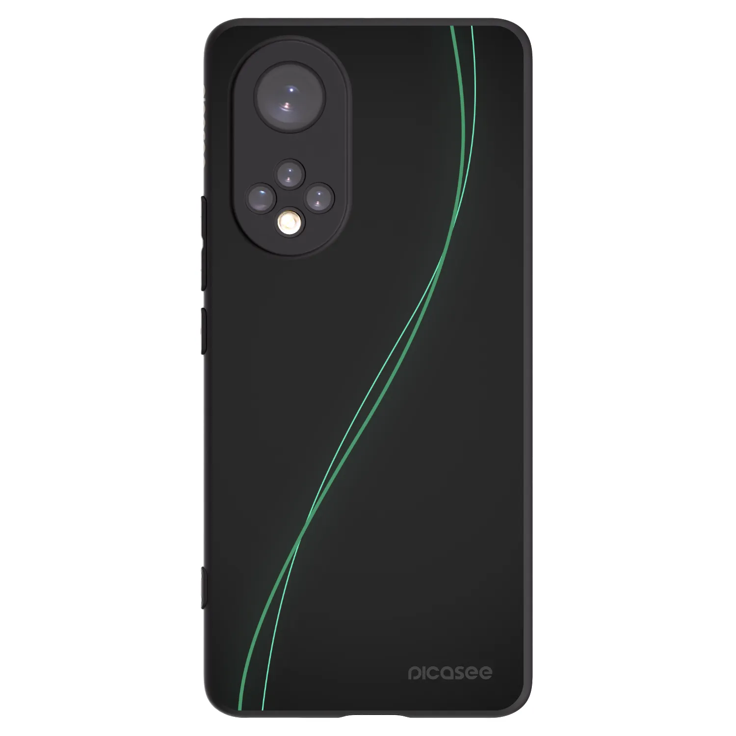 Picasee silikonový černý obal pro Honor 50 5G - Be Different
