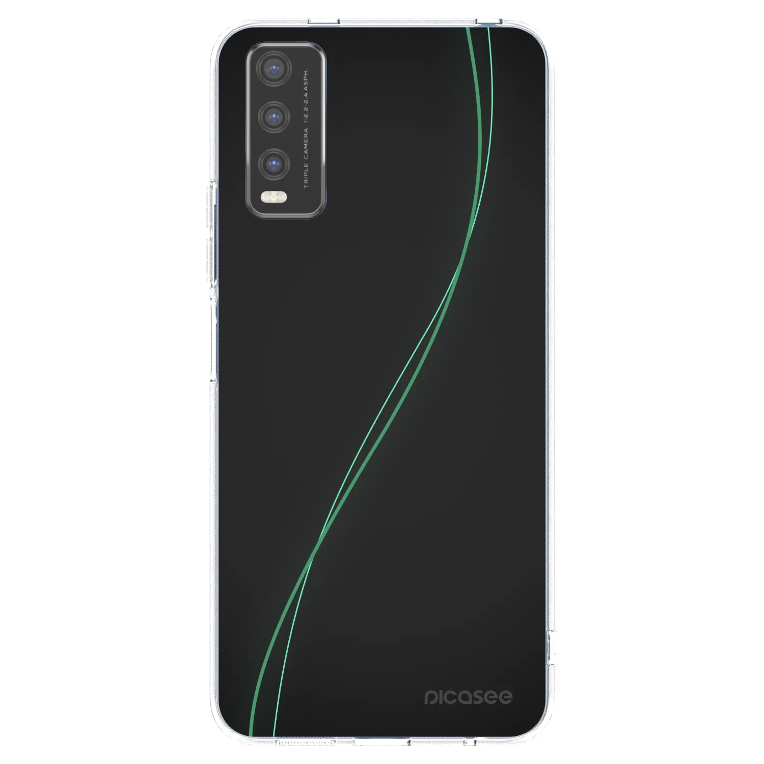 Picasee silikonový průhledný obal pro Vivo Y20s - Be Different