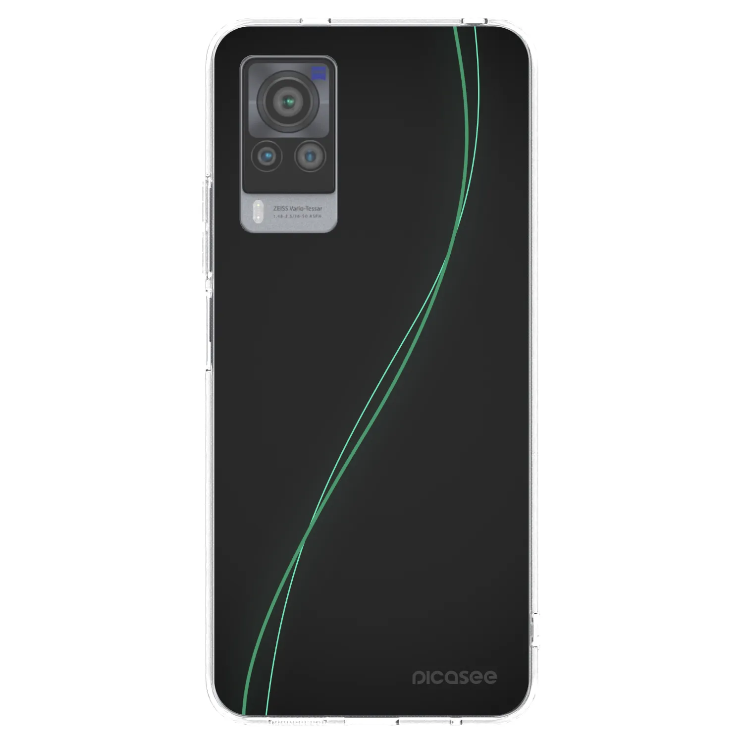 Picasee silikonový průhledný obal pro Vivo X60 Pro 5G - Be Different