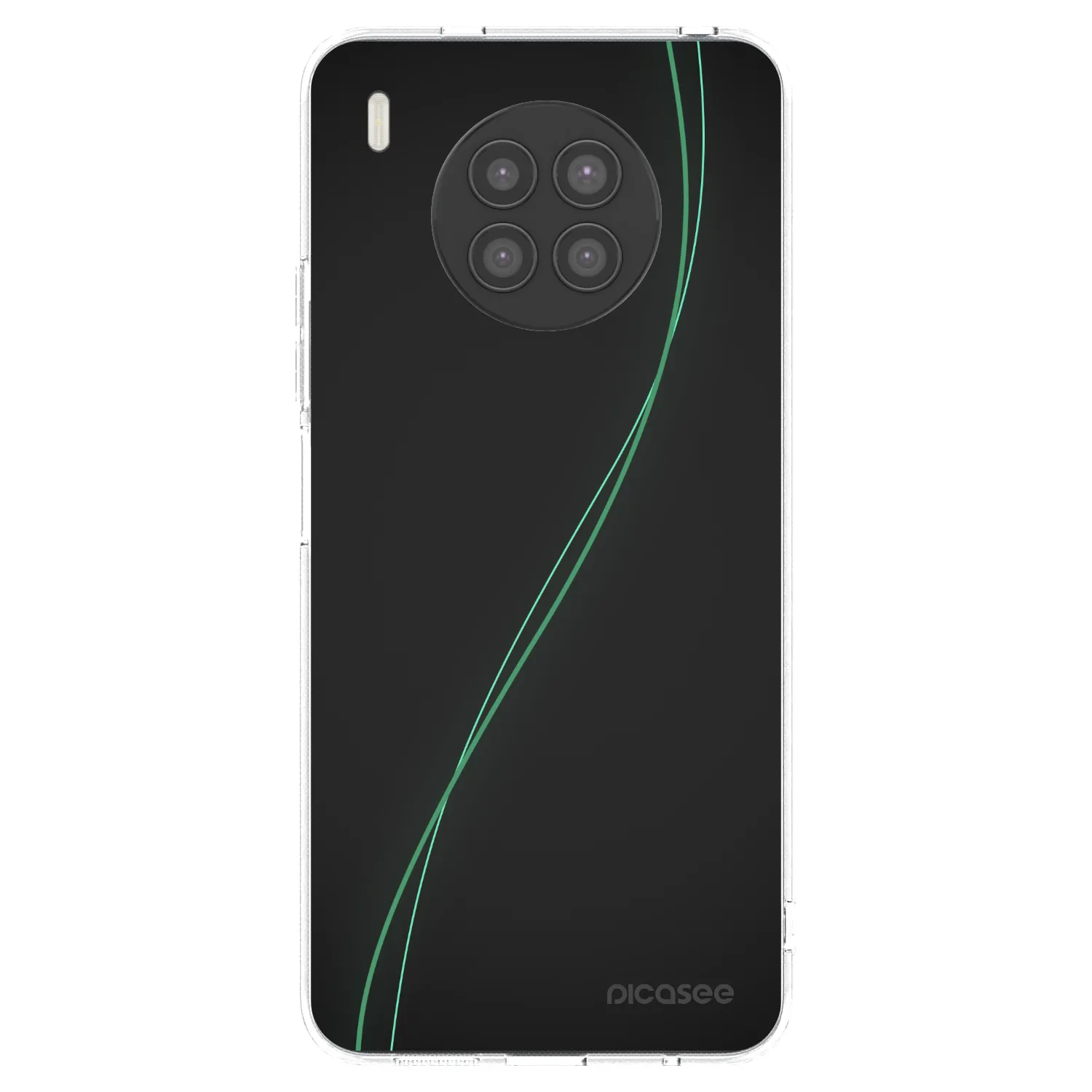 Picasee silikonový průhledný obal pro Huawei Nova 8i - Be Different