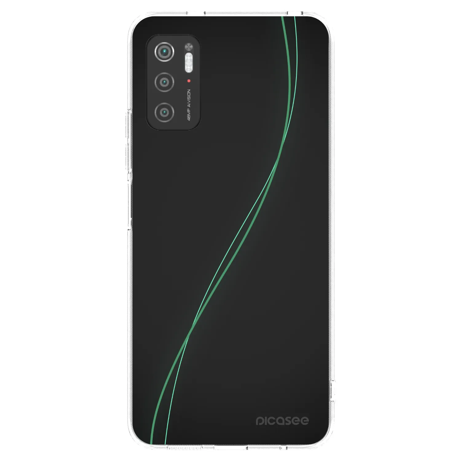 Picasee silikonový průhledný obal pro Xiaomi Poco M3 Pro 5G - Be Different