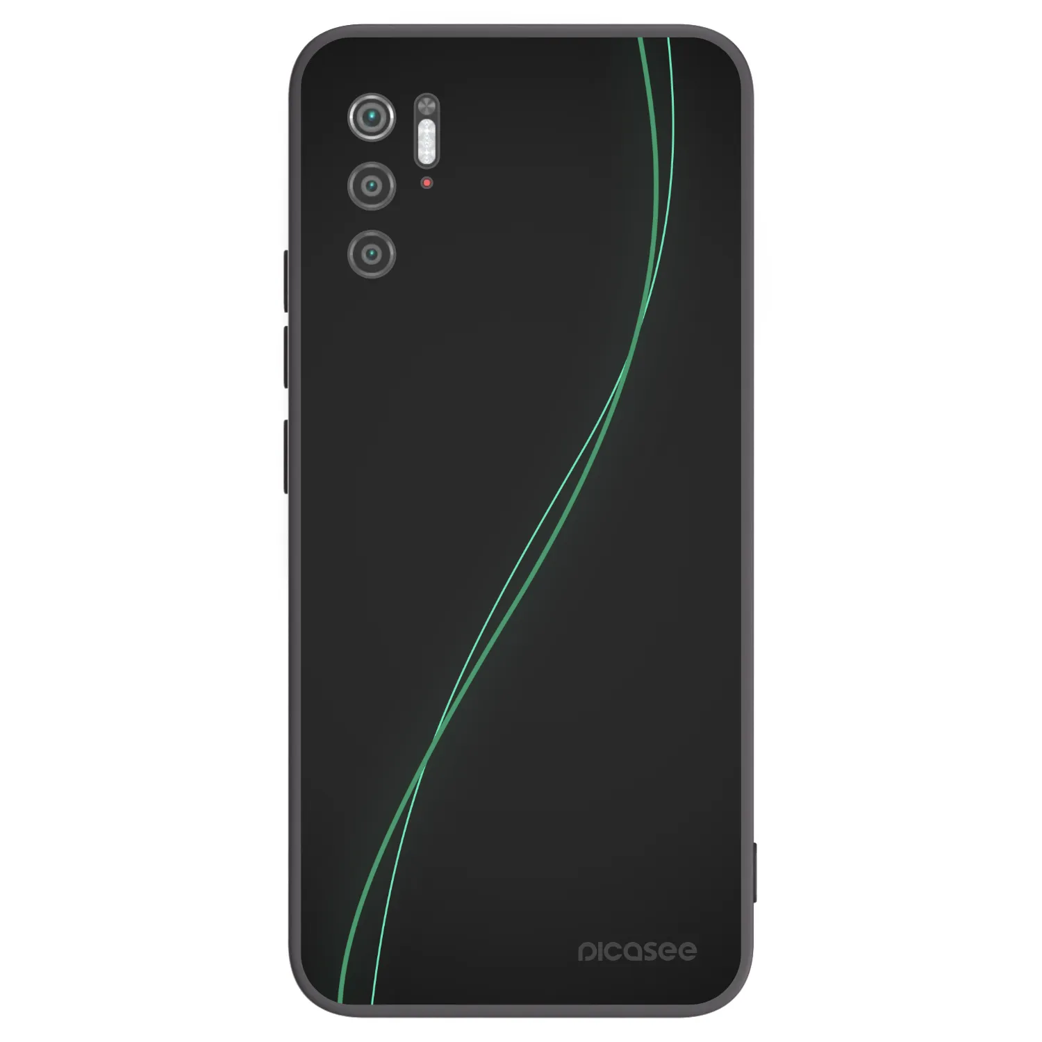 Picasee silikonový černý obal pro Xiaomi Poco M3 Pro 5G - Be Different