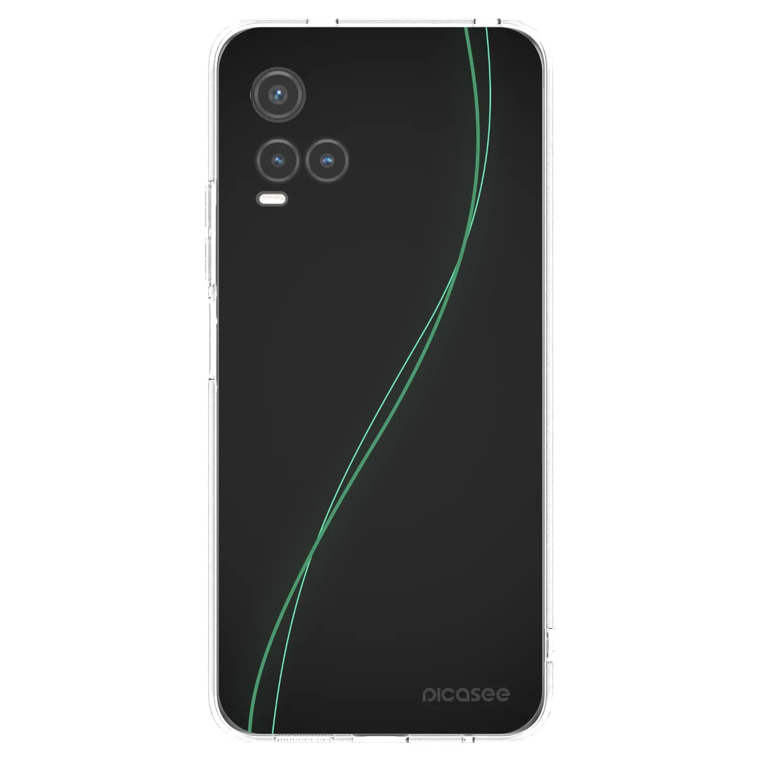 Picasee silikonový průhledný obal pro Vivo Y33s - Be Different
