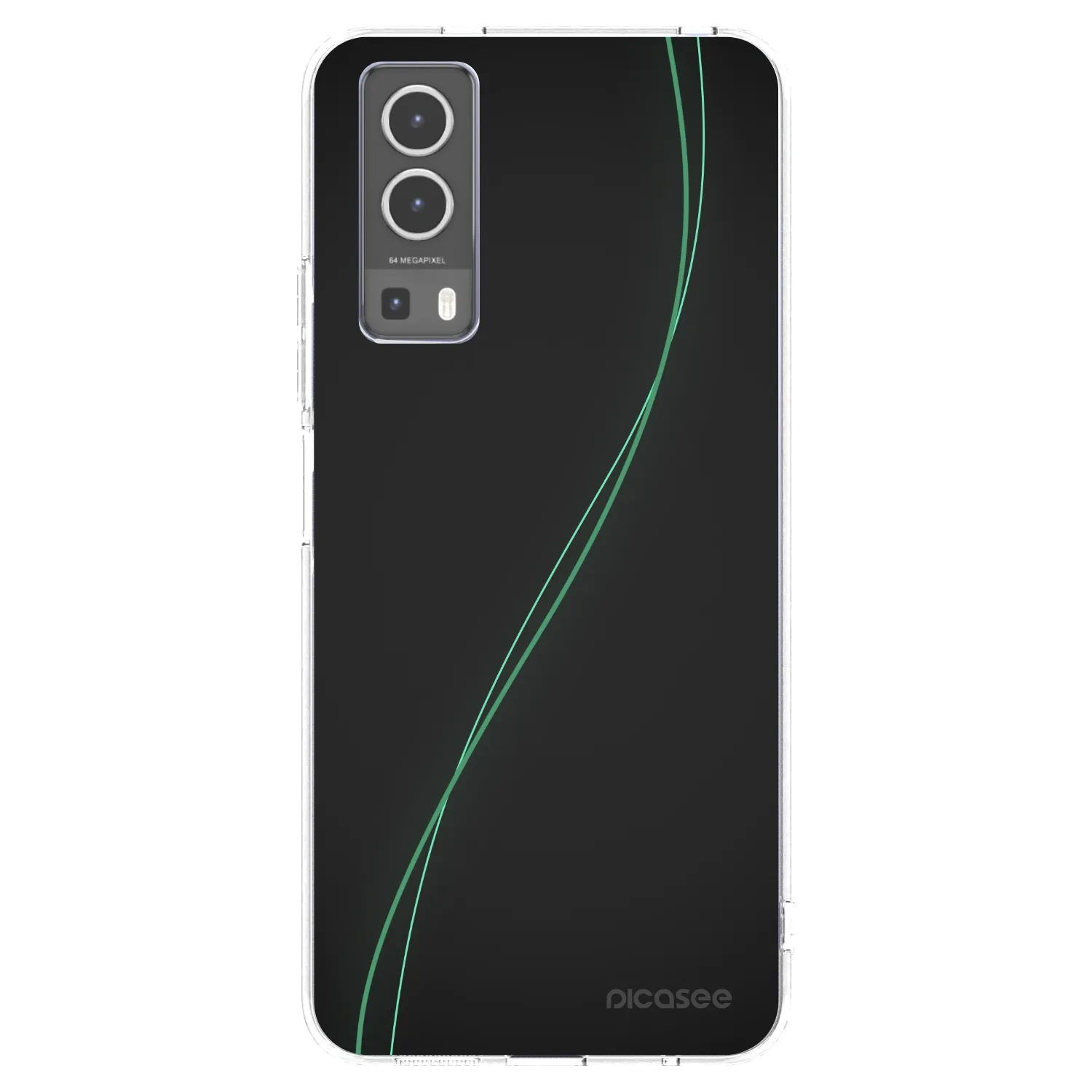 Picasee silikonový průhledný obal pro Vivo Y72 5G - Be Different