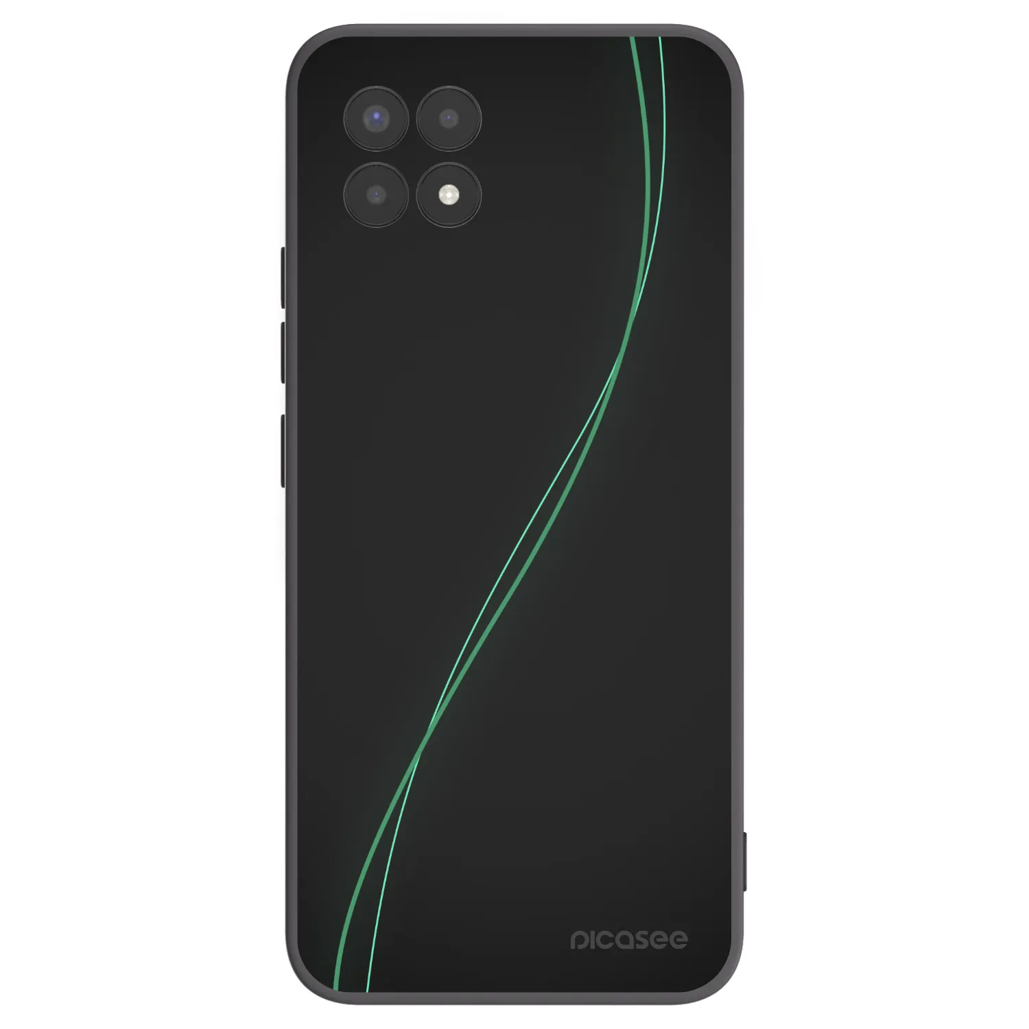 Picasee silikonový černý obal pro Realme 8i - Be Different