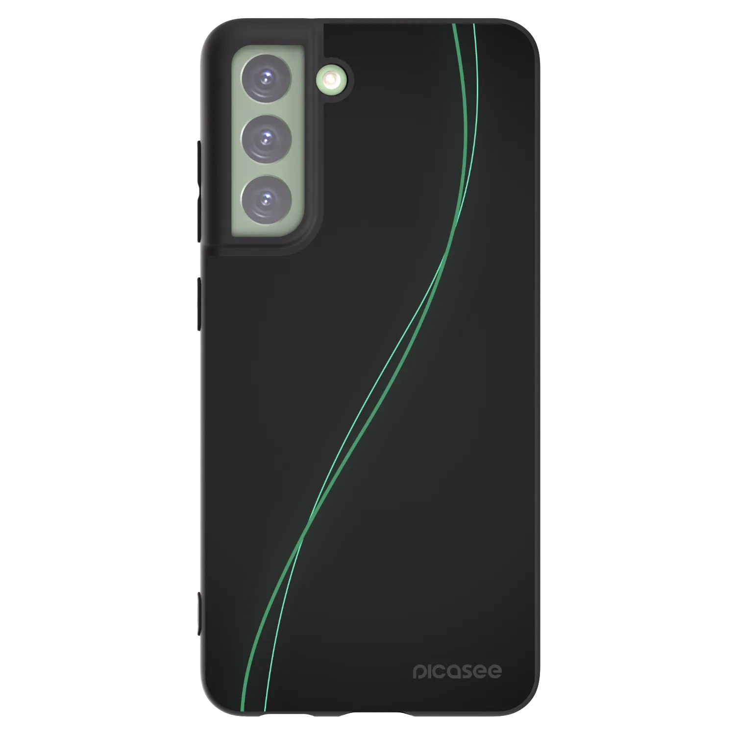 Picasee silikonový černý obal pro Samsung Galaxy S21 FE 5G - Be Different