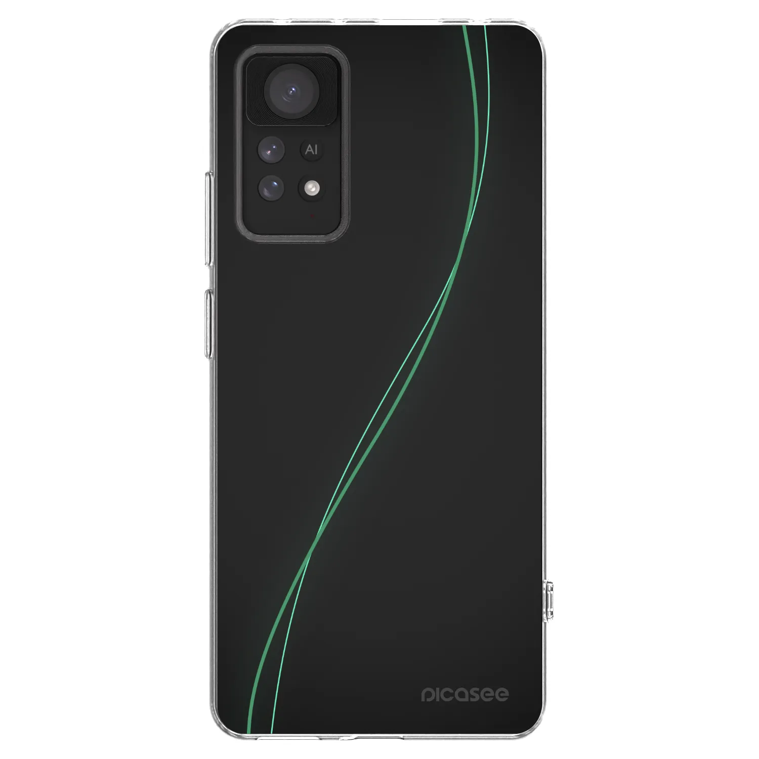 Picasee silikonový průhledný obal pro Xiaomi Redmi Note 11 Pro - Be Different