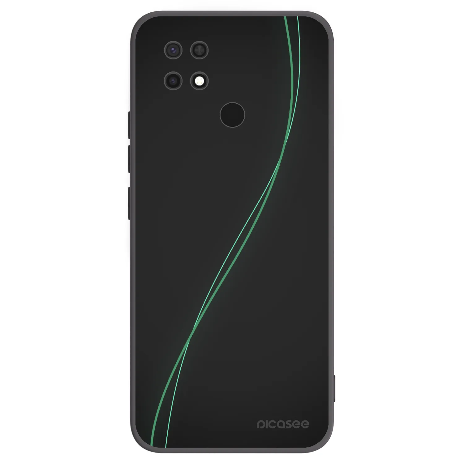 Picasee silikonový černý obal pro Xiaomi Redmi 10C - Be Different