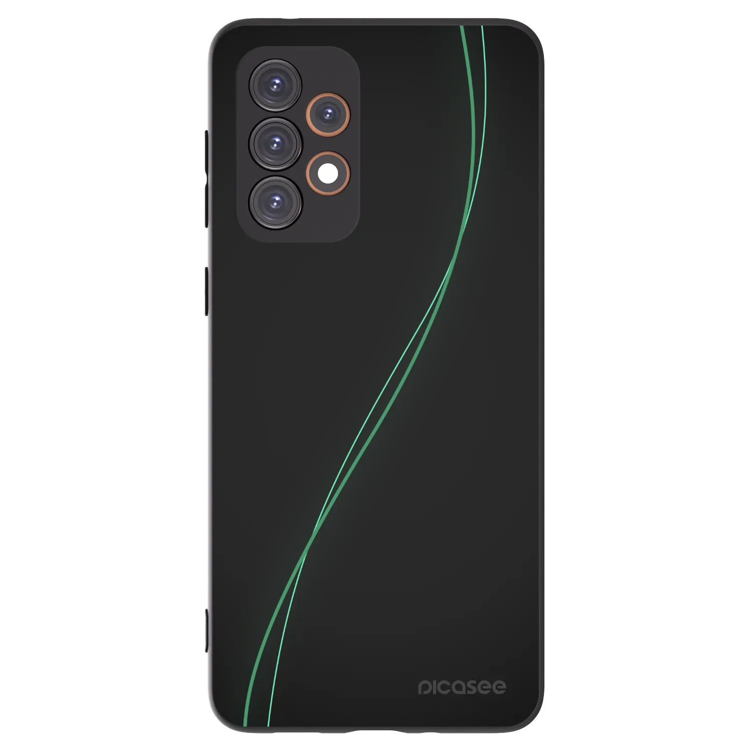 Picasee silikonový černý obal pro Samsung Galaxy A33 5G A336 - Be Different