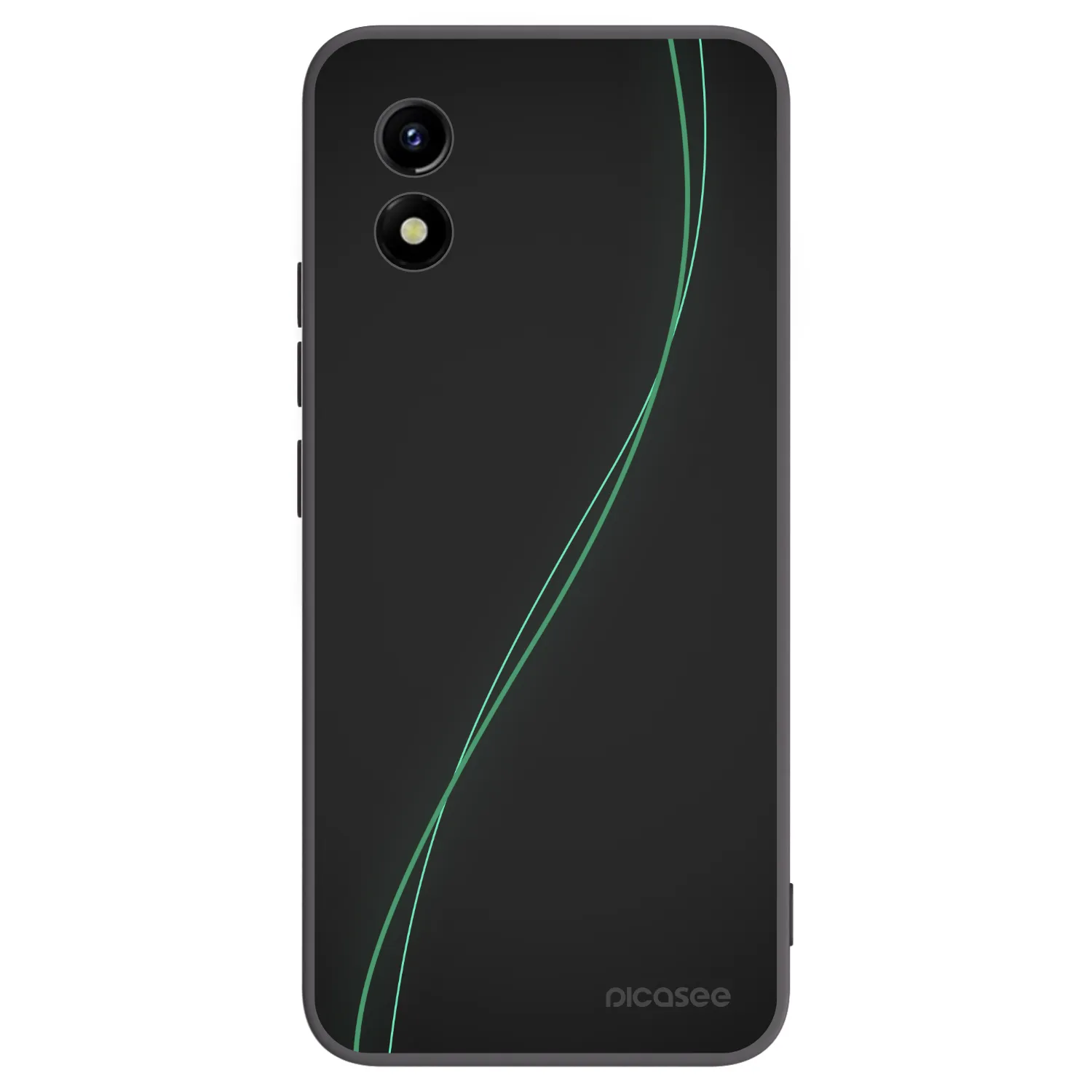 Picasee silikonový černý obal pro Vivo Y01 - Be Different