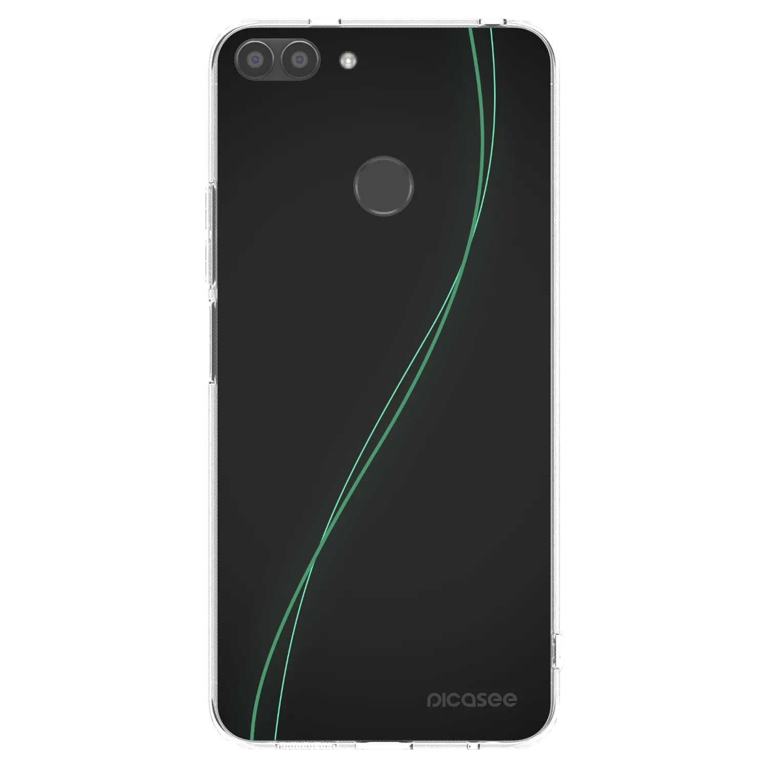 Picasee silikonový průhledný obal pro Huawei P Smart - Be Different