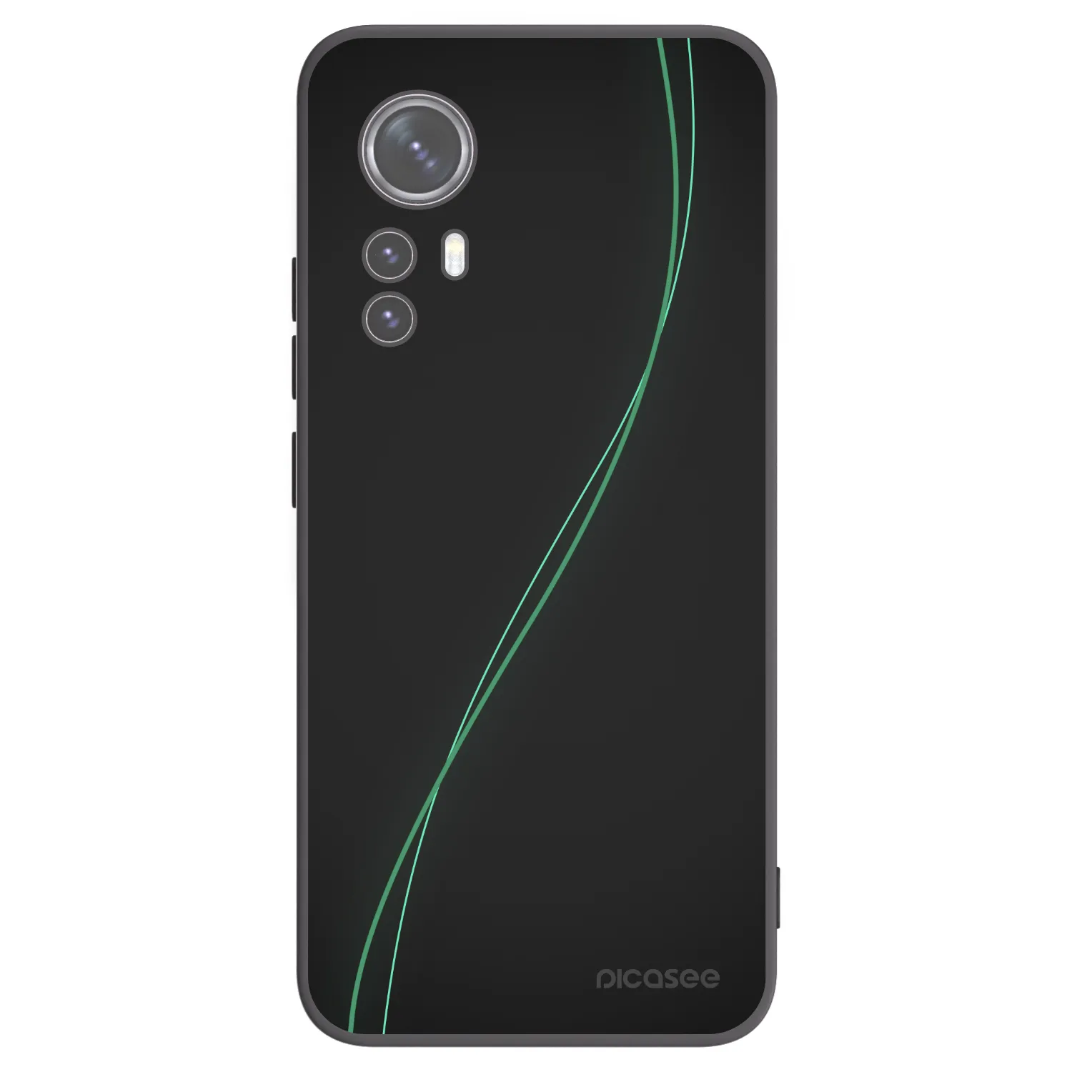 Picasee silikonový černý obal pro Xiaomi 12X - Be Different