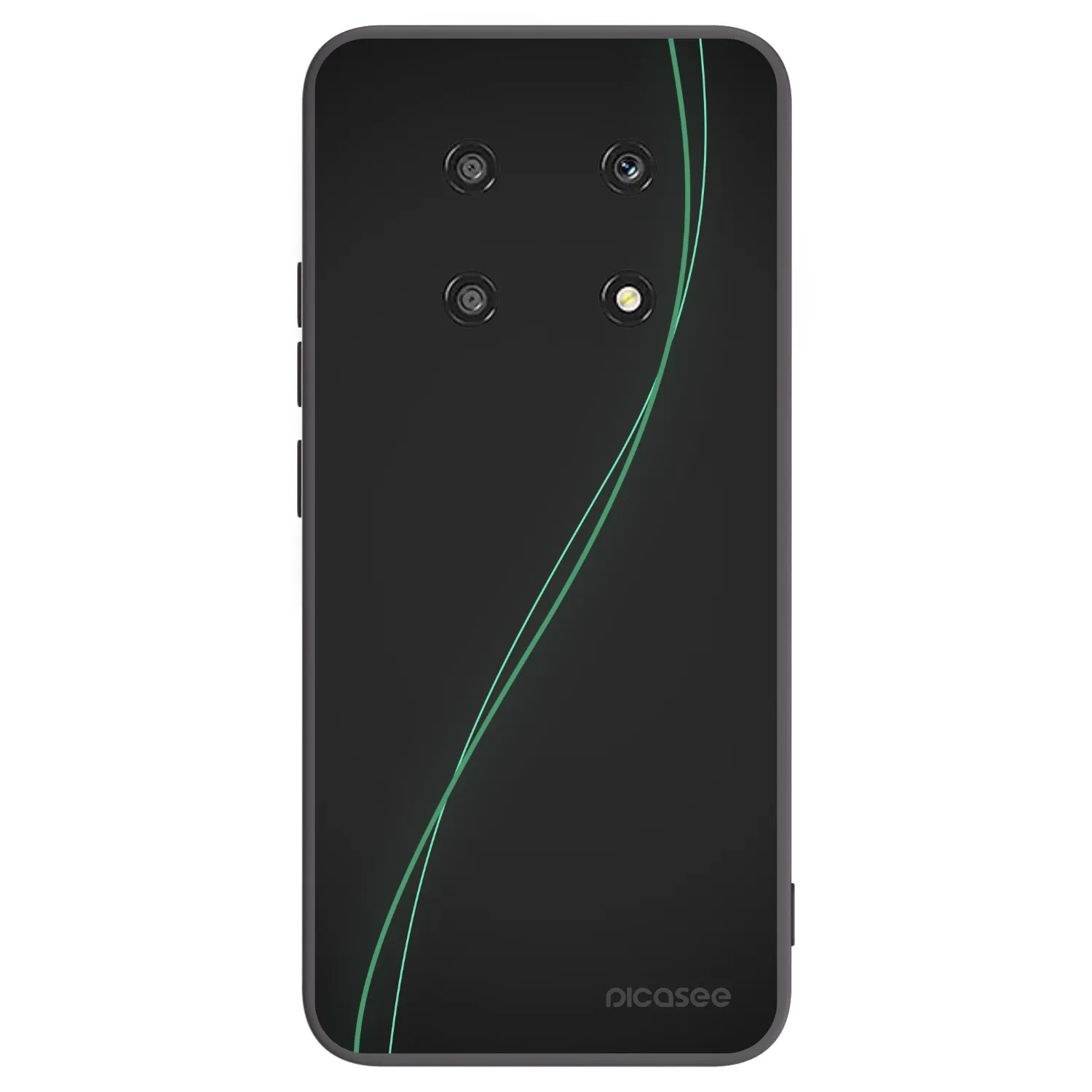 Picasee silikonový černý obal pro Honor Magic4 Lite 5G - Be Different