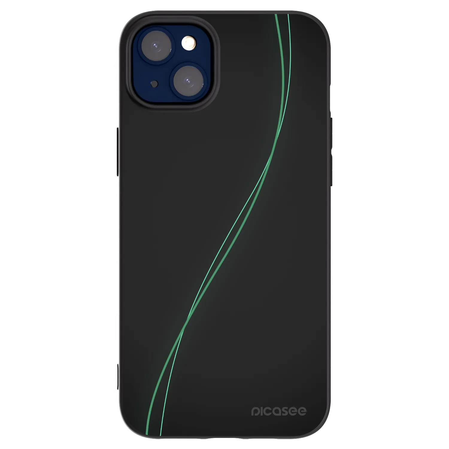 Picasee silikonový černý obal pro Apple iPhone 14 Plus - Be Different