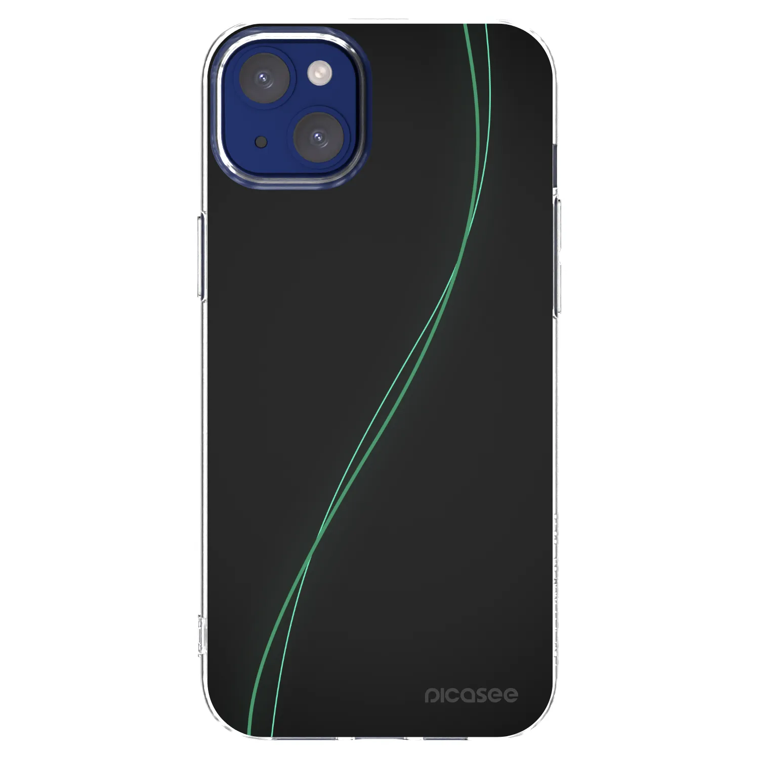 Picasee silikonový průhledný obal pro Apple iPhone 14 Plus - Be Different