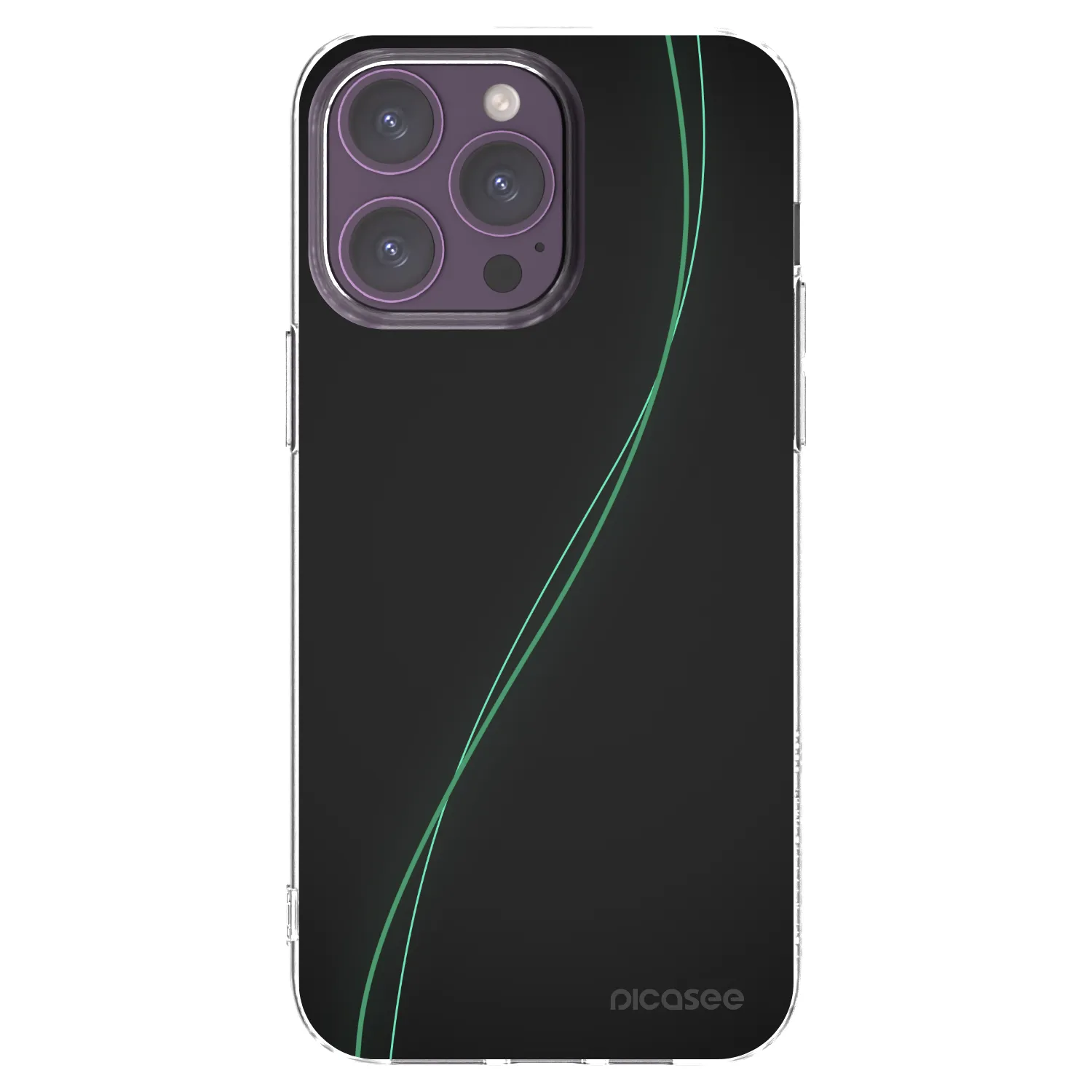 Picasee silikonový průhledný obal pro Apple iPhone 14 Pro Max - Be Different
