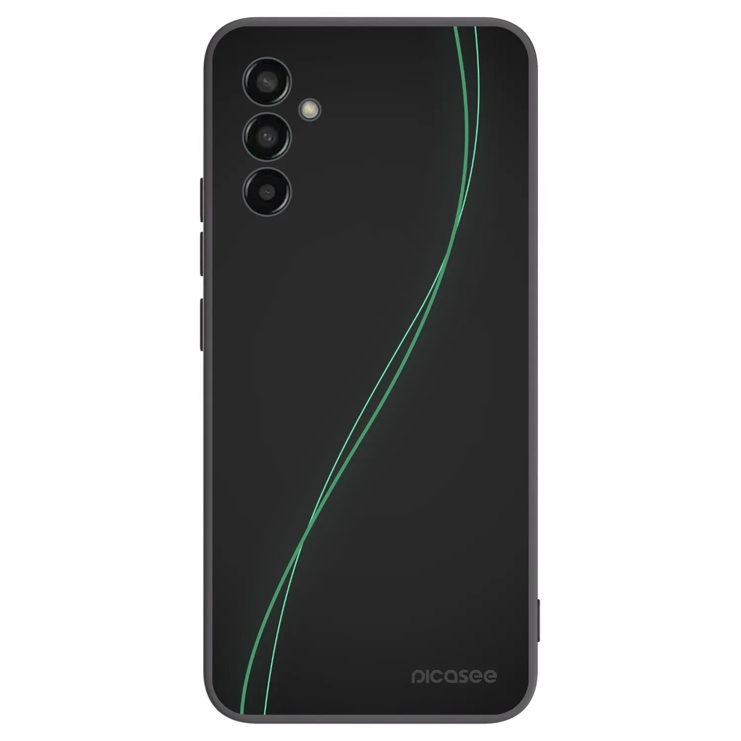 Picasee silikonový černý obal pro Samsung Galaxy M13 M135F - Be Different