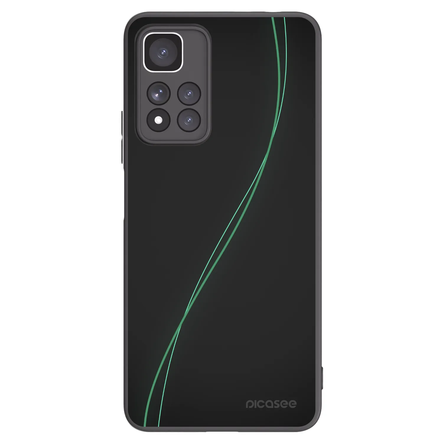 Picasee silikonový černý obal pro Xiaomi Redmi Note 11 Pro+ 5G - Be Different