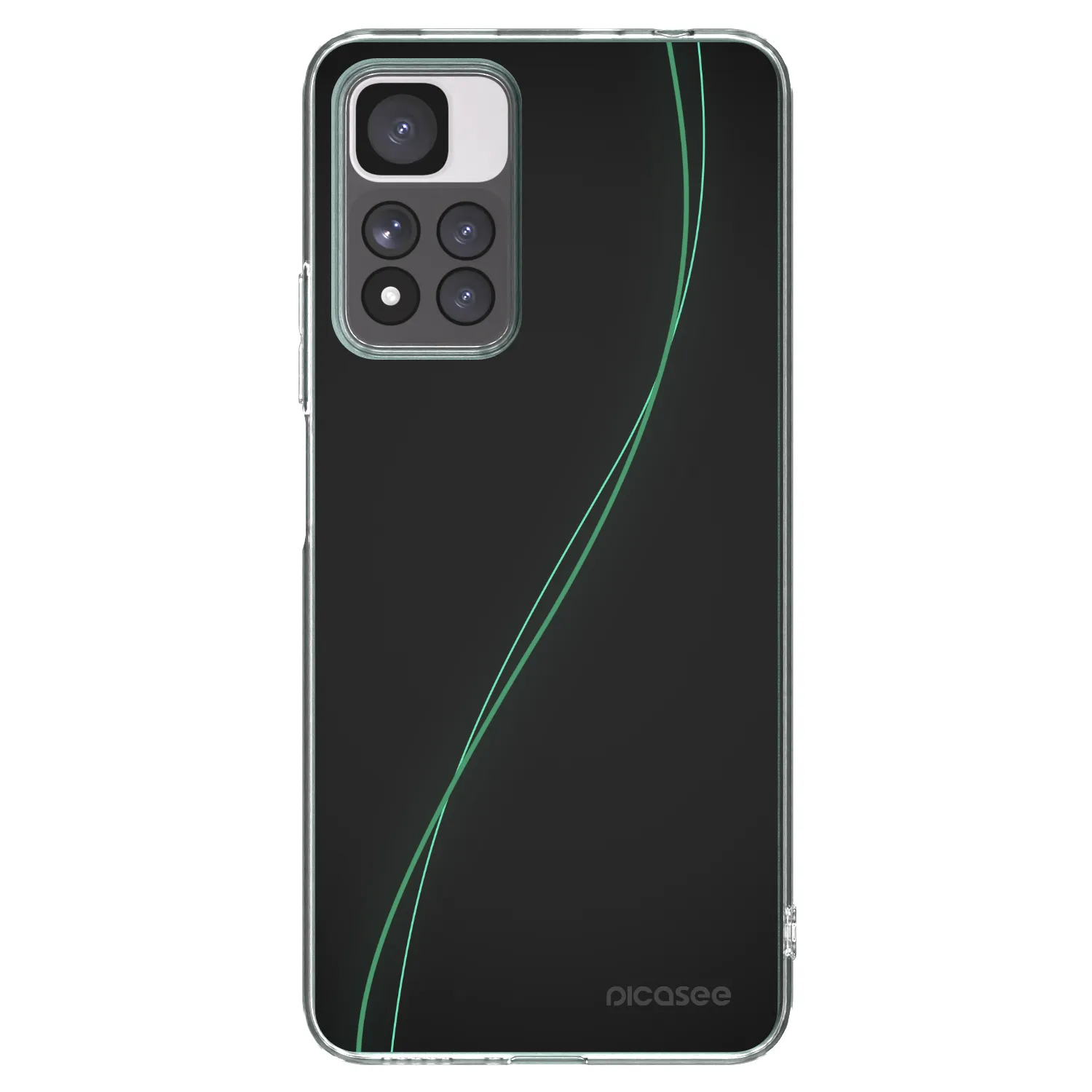 Picasee silikonový průhledný obal pro Xiaomi Redmi Note 11 Pro+ 5G - Be Different