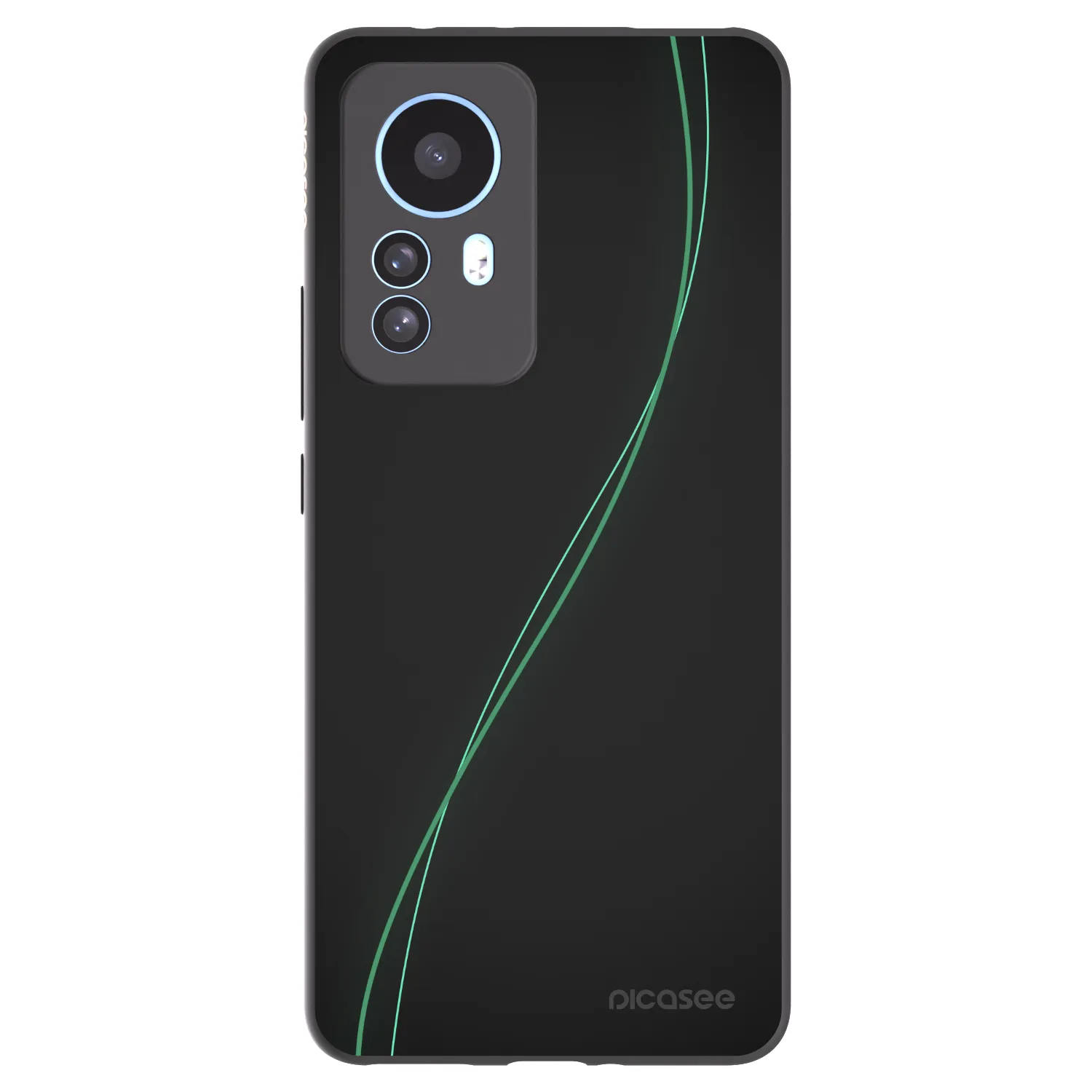Picasee silikonový černý obal pro Xiaomi 12T Pro - Be Different