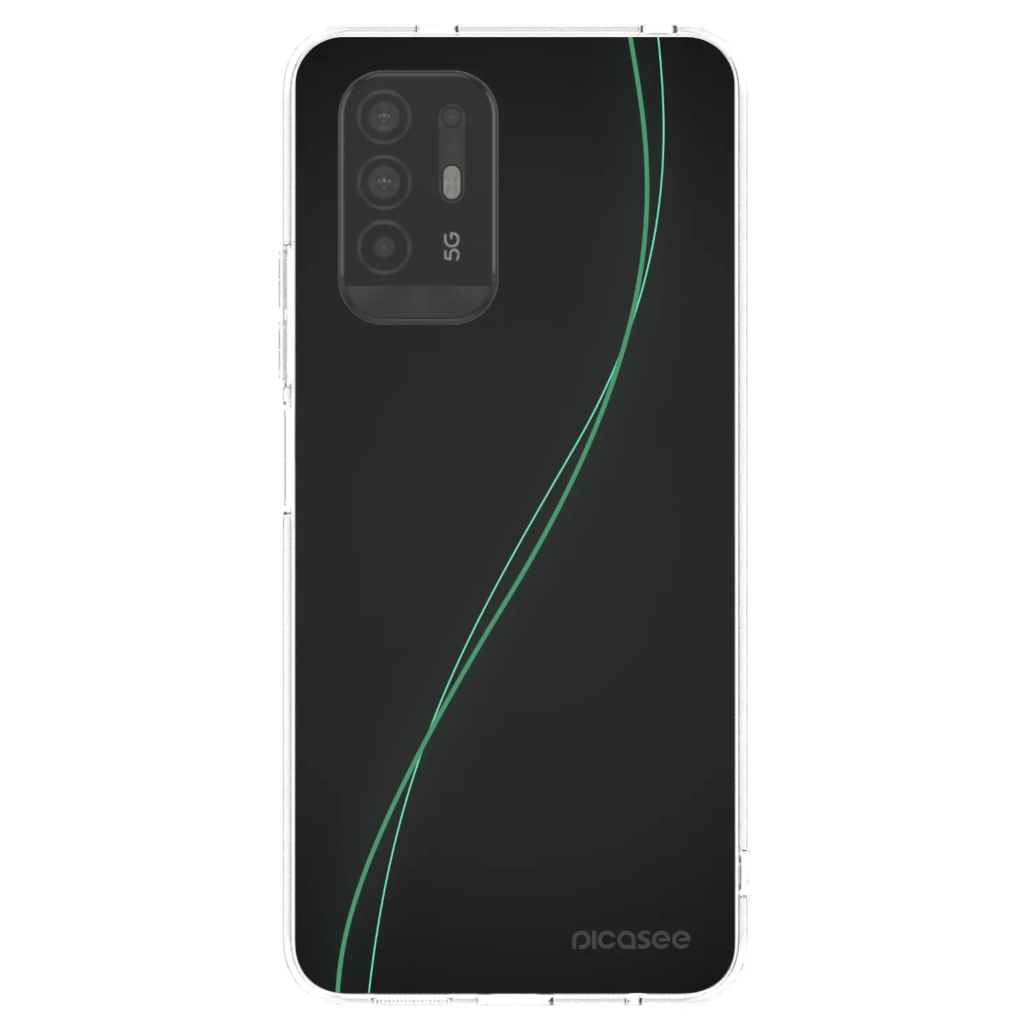 Picasee silikonový průhledný obal pro OPPO A94 5G - Be Different