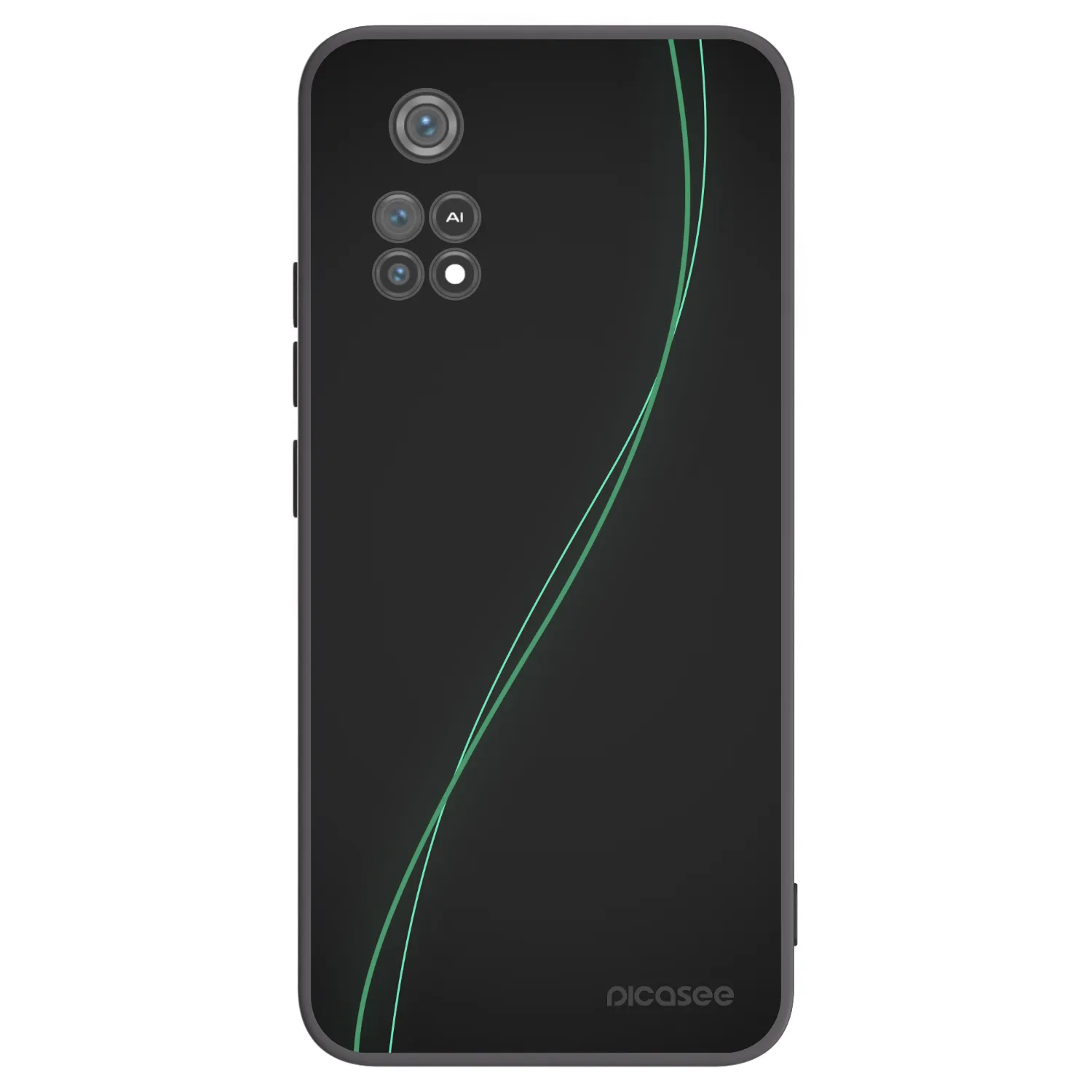 Picasee silikonový černý obal pro Xiaomi Poco M4 Pro - Be Different