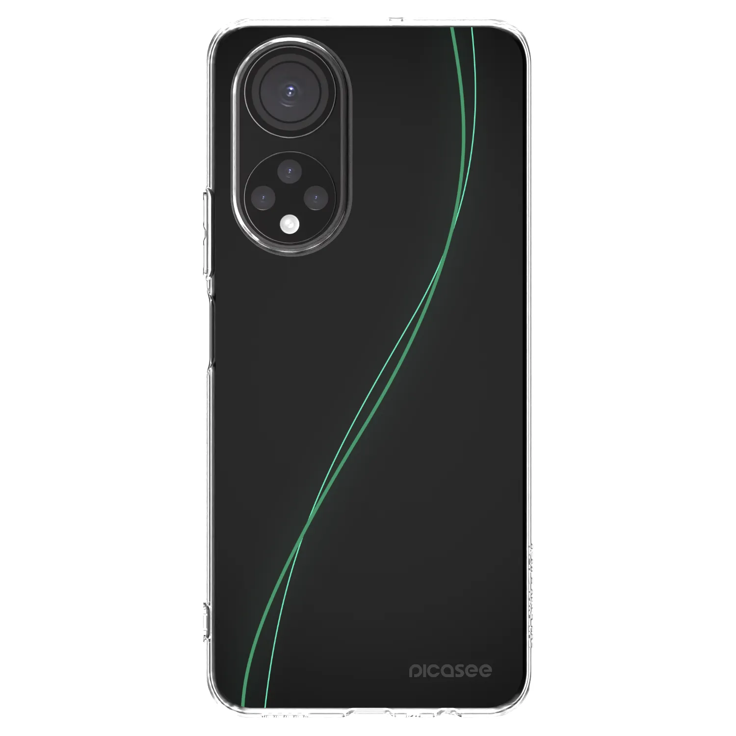 Picasee silikonový průhledný obal pro Honor X7 - Be Different
