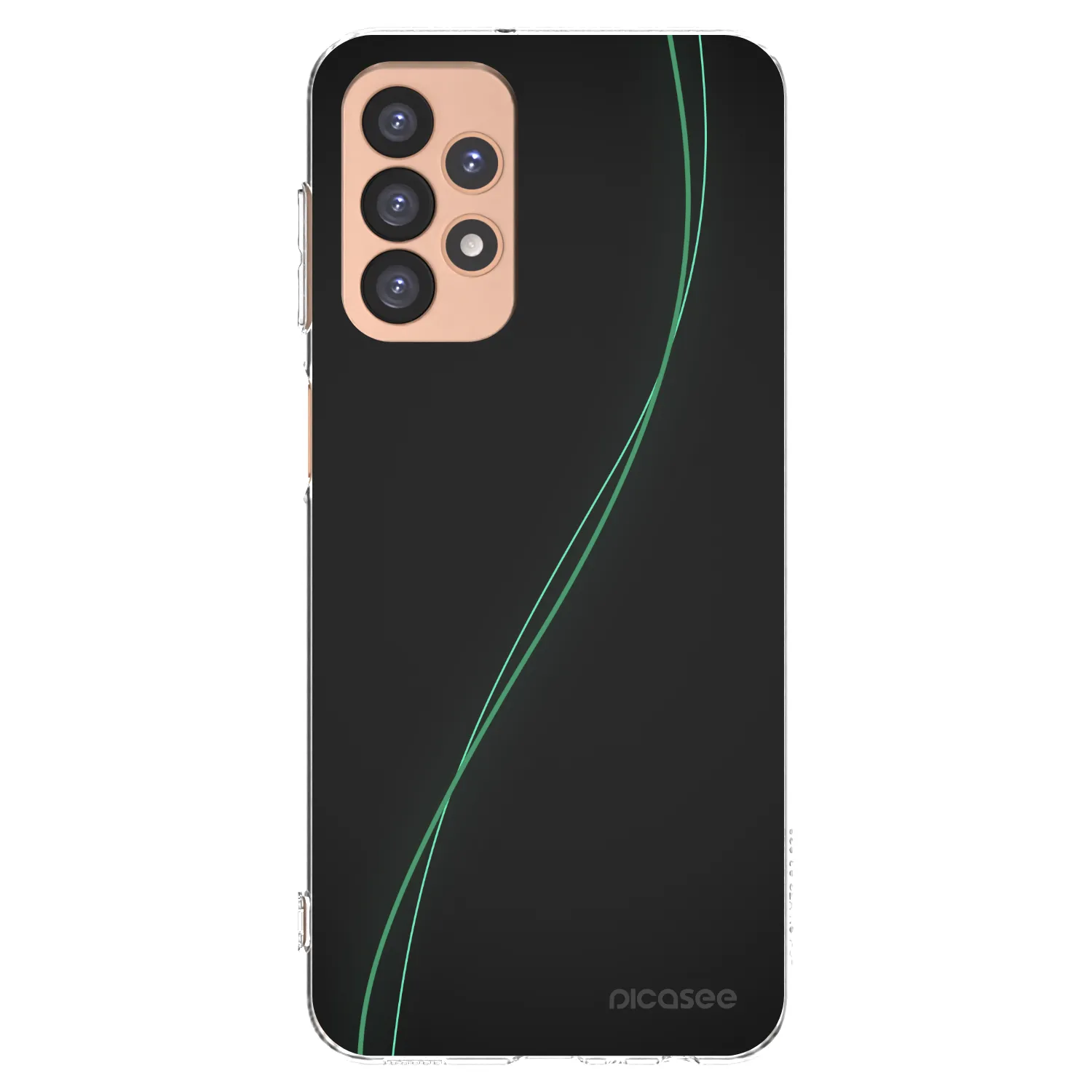 Picasee silikonový průhledný obal pro Samsung Galaxy A23 A236B 5G - Be Different