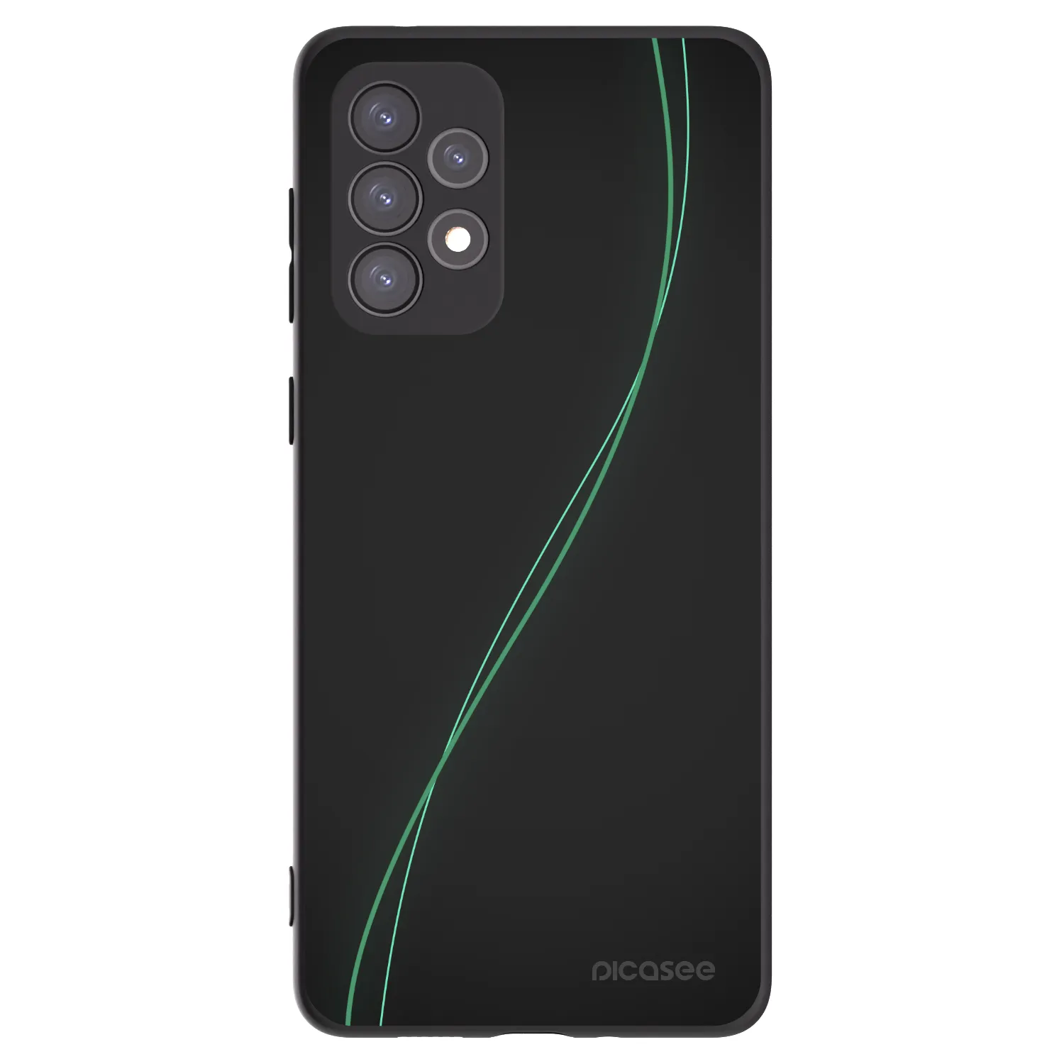Picasee silikonový černý obal pro Samsung Galaxy A73 5G - Be Different