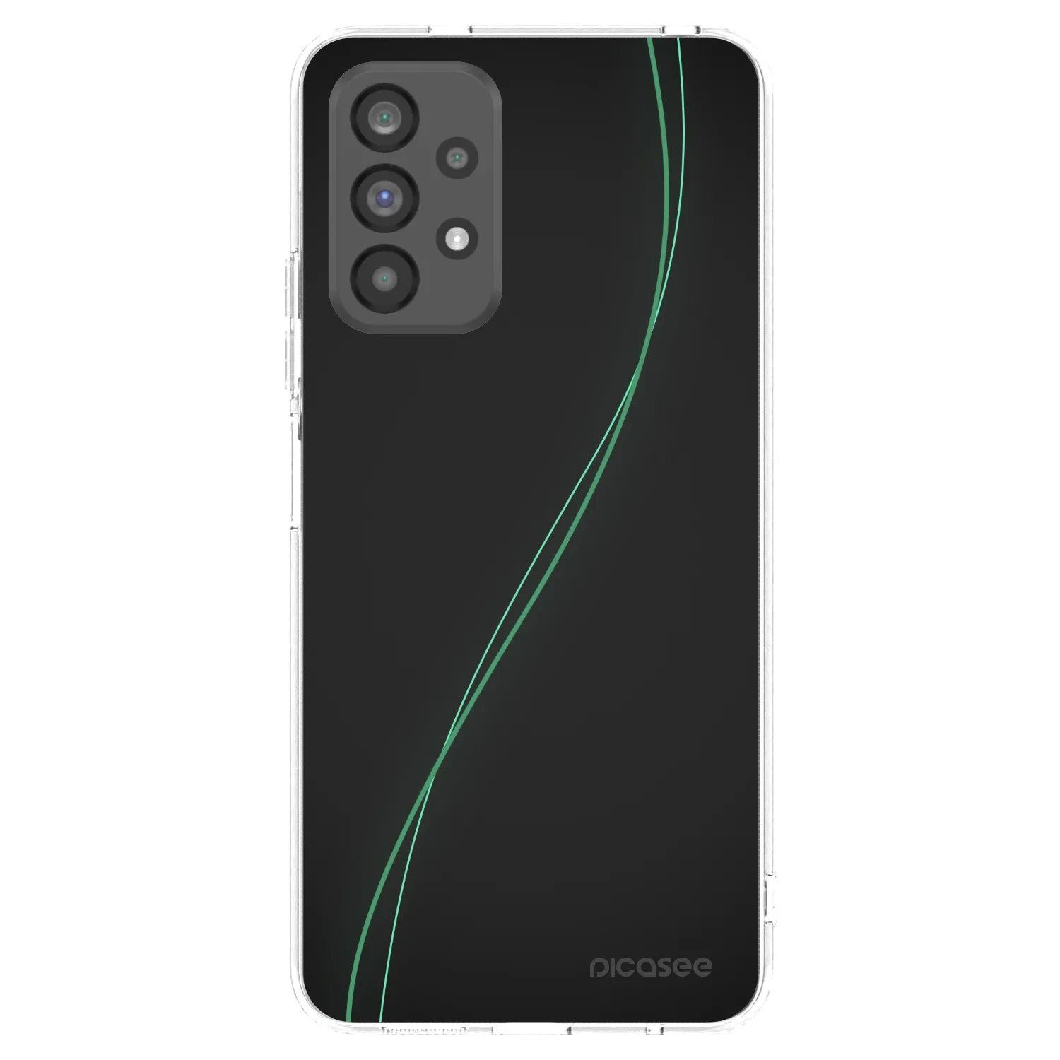 Picasee silikonový průhledný obal pro Samsung Galaxy A73 5G - Be Different