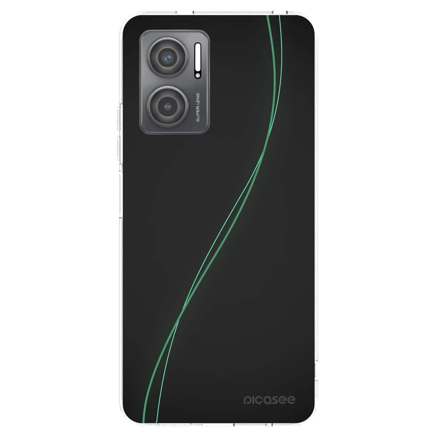 Picasee silikonový průhledný obal pro Xiaomi Redmi 10 5G - Be Different