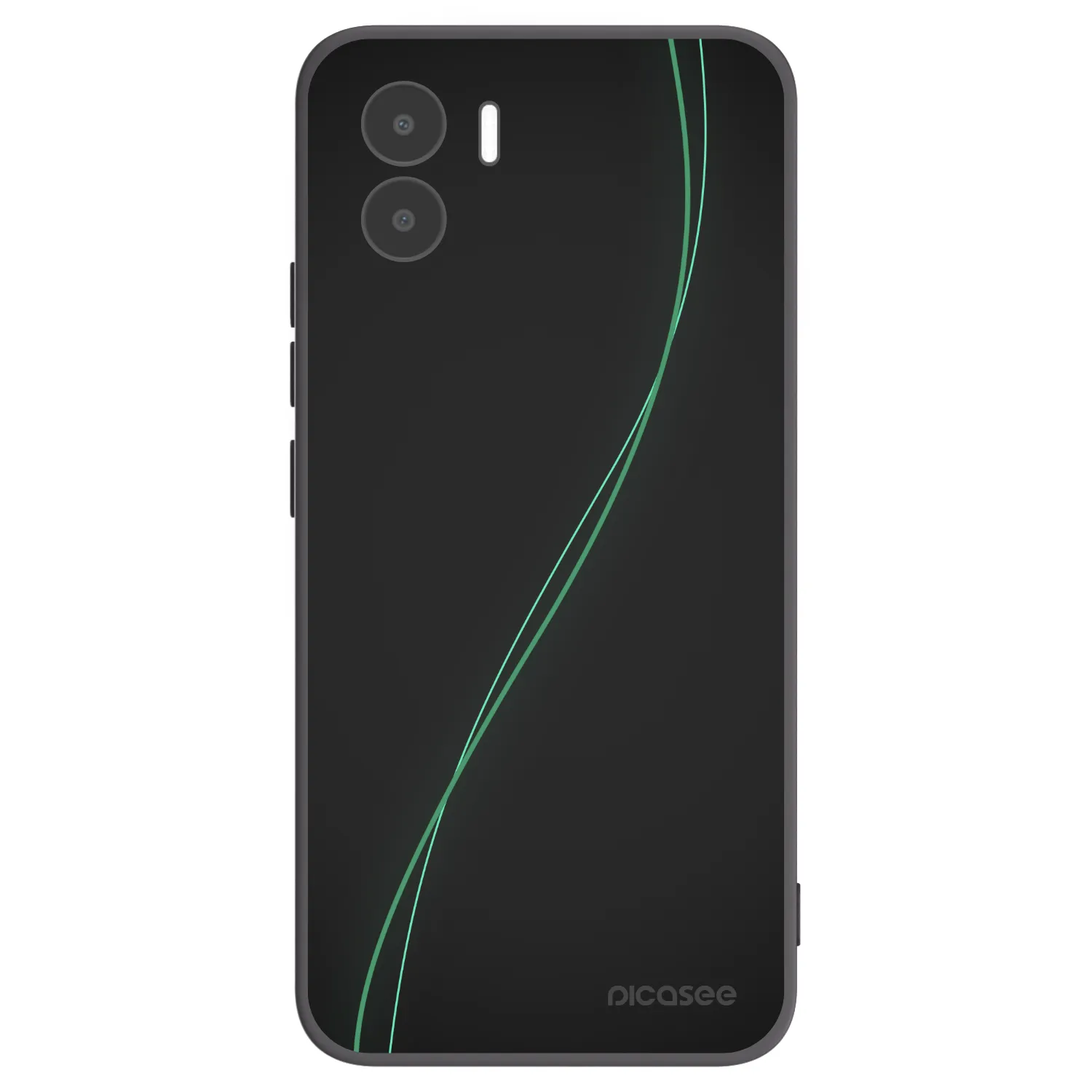 Picasee silikonový černý obal pro Xiaomi Redmi A1 - Be Different