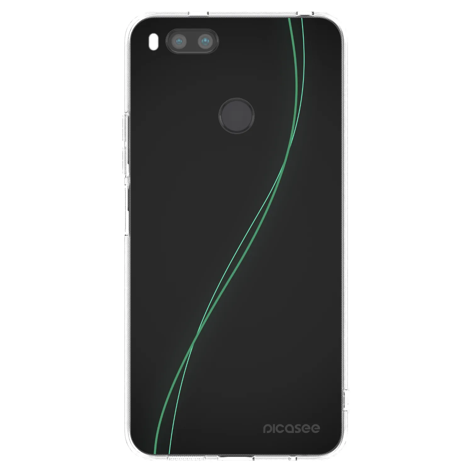 Picasee silikonový průhledný obal pro Xiaomi Redmi A1 - Be Different