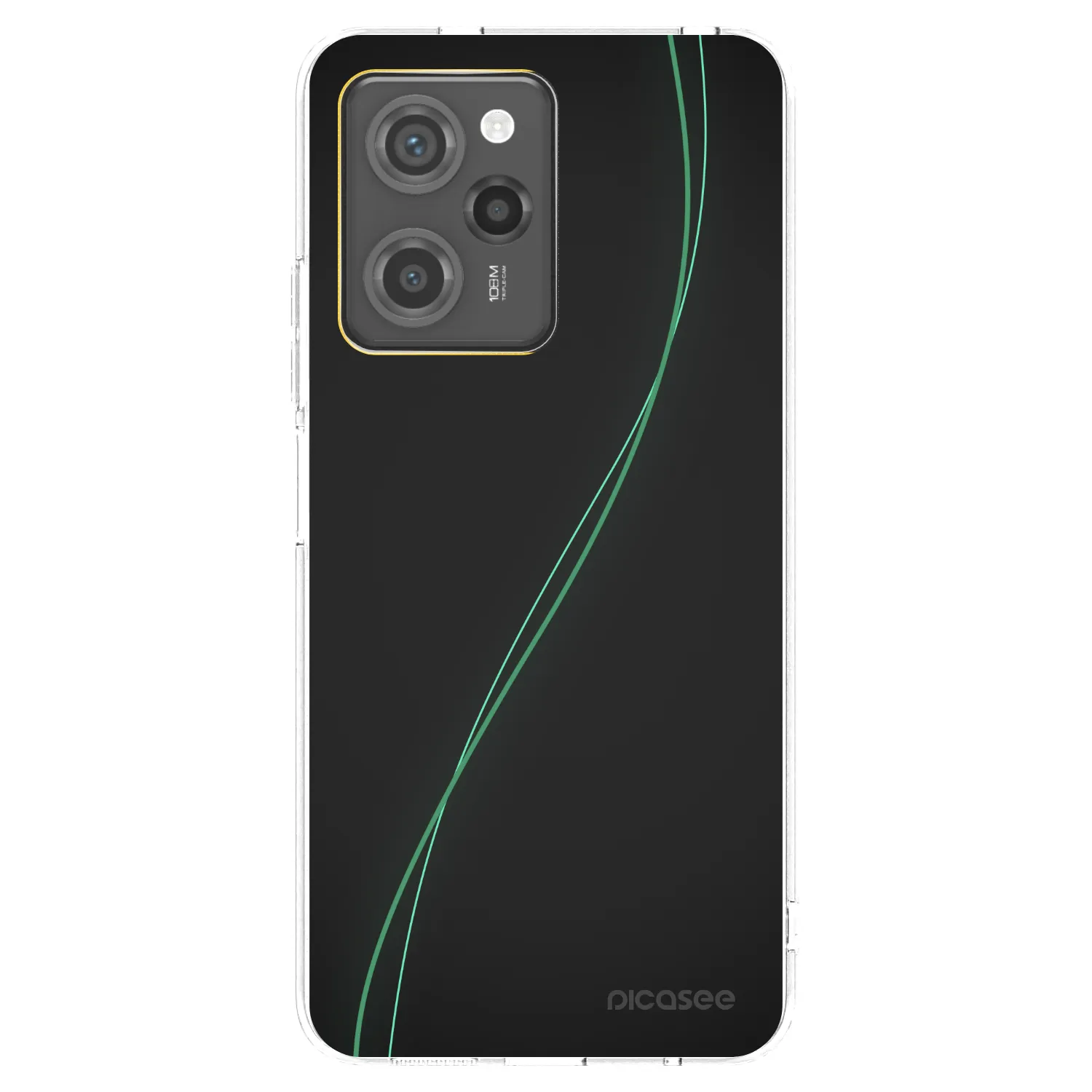 Picasee silikonový černý obal pro Xiaomi Poco X5 Pro - Be Different