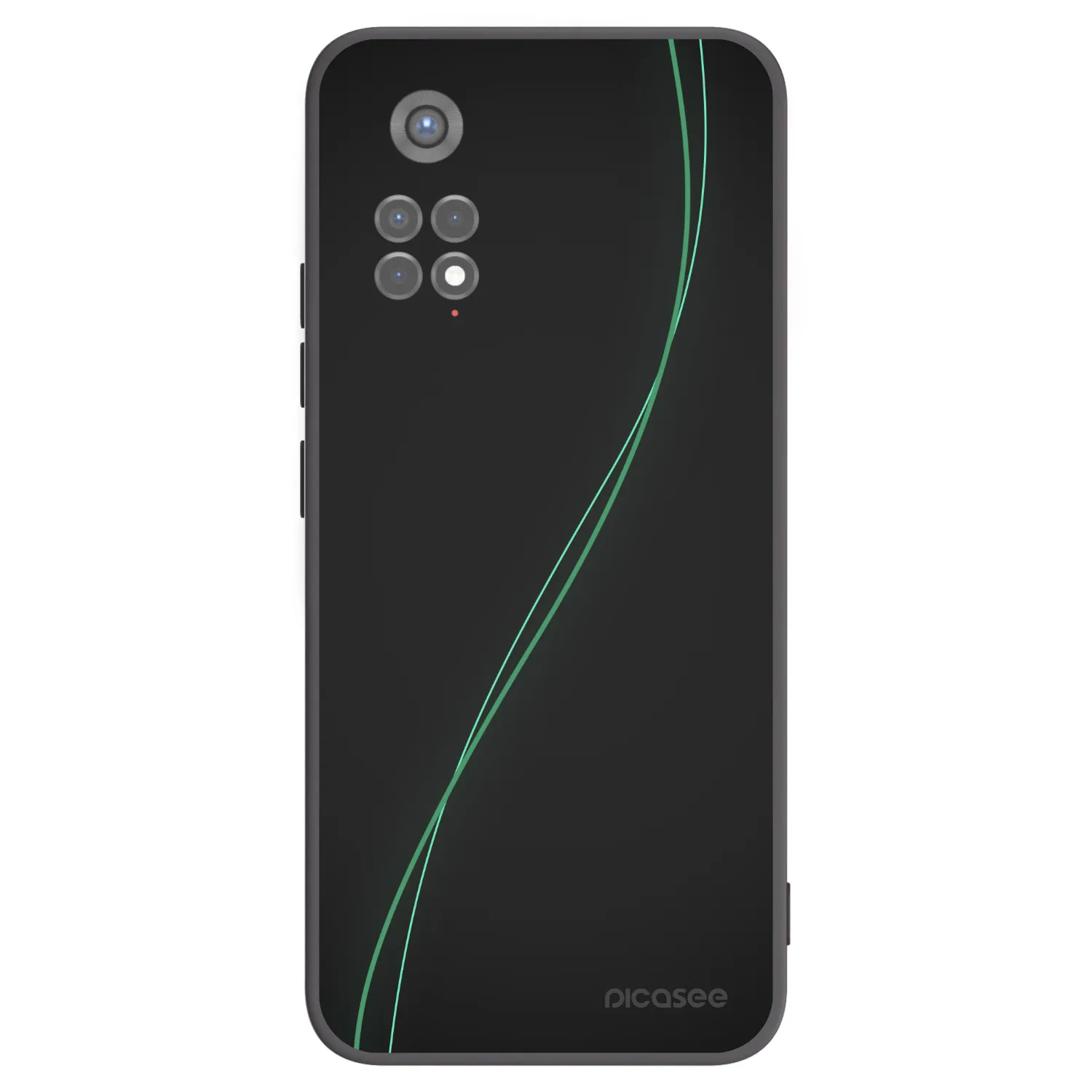 Picasee silikonový černý obal pro Xiaomi Redmi Note 11S 5G - Be Different