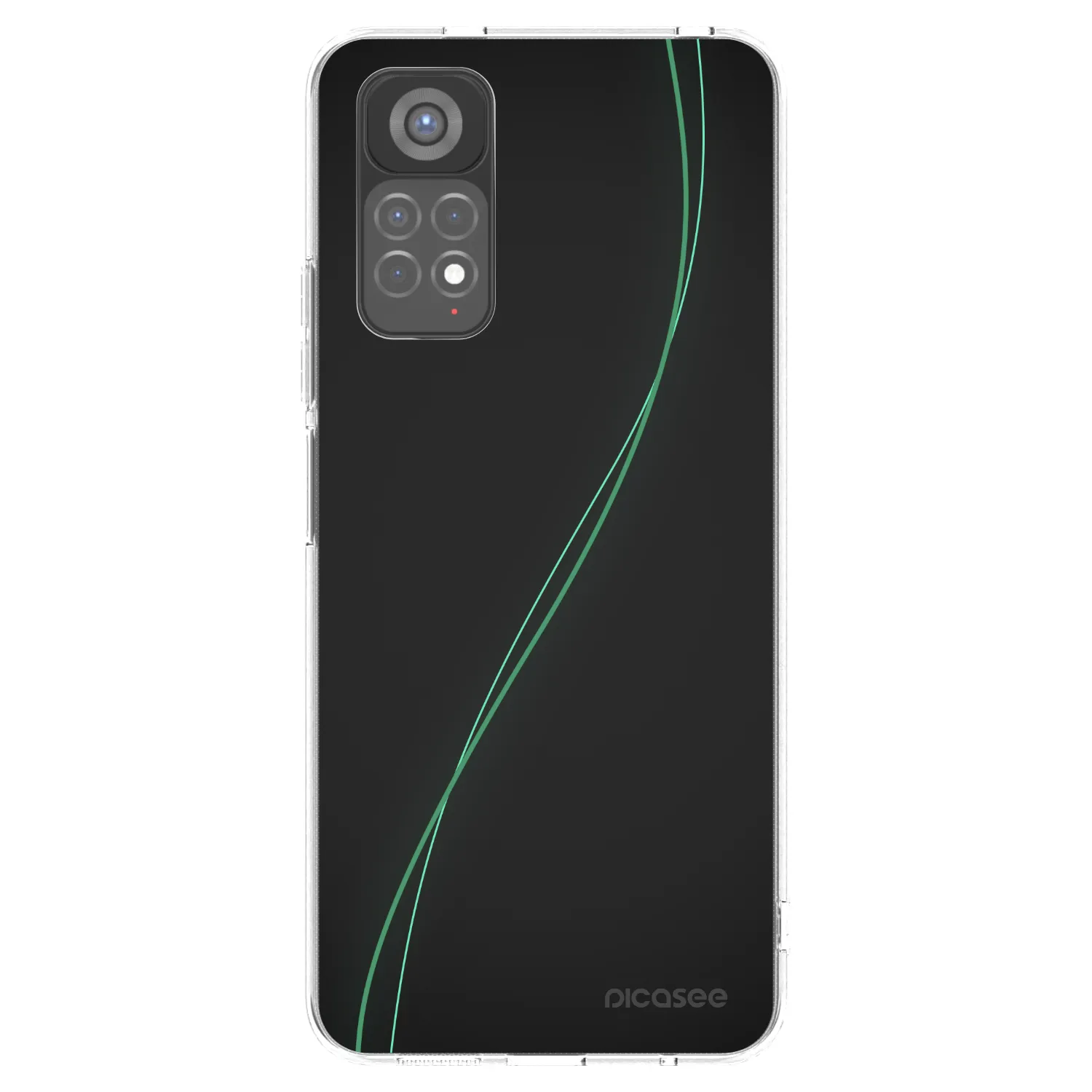 Picasee silikonový průhledný obal pro Xiaomi Redmi Note 11S 5G - Be Different
