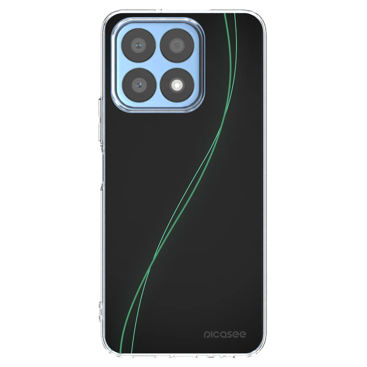 Picasee silikonový průhledný obal pro Honor X8a - Be Different