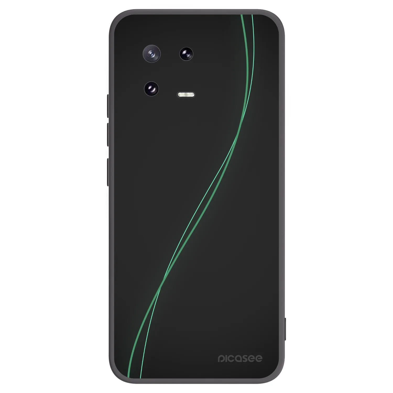 Picasee silikonový černý obal pro Xiaomi 13 Pro - Be Different