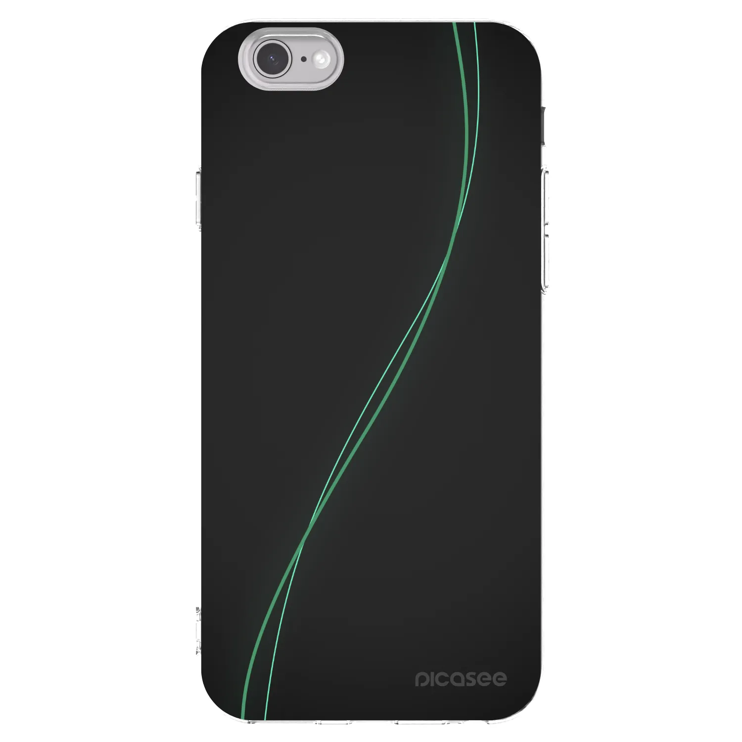 Picasee silikonový průhledný obal pro Apple iPhone 6/6S - Be Different