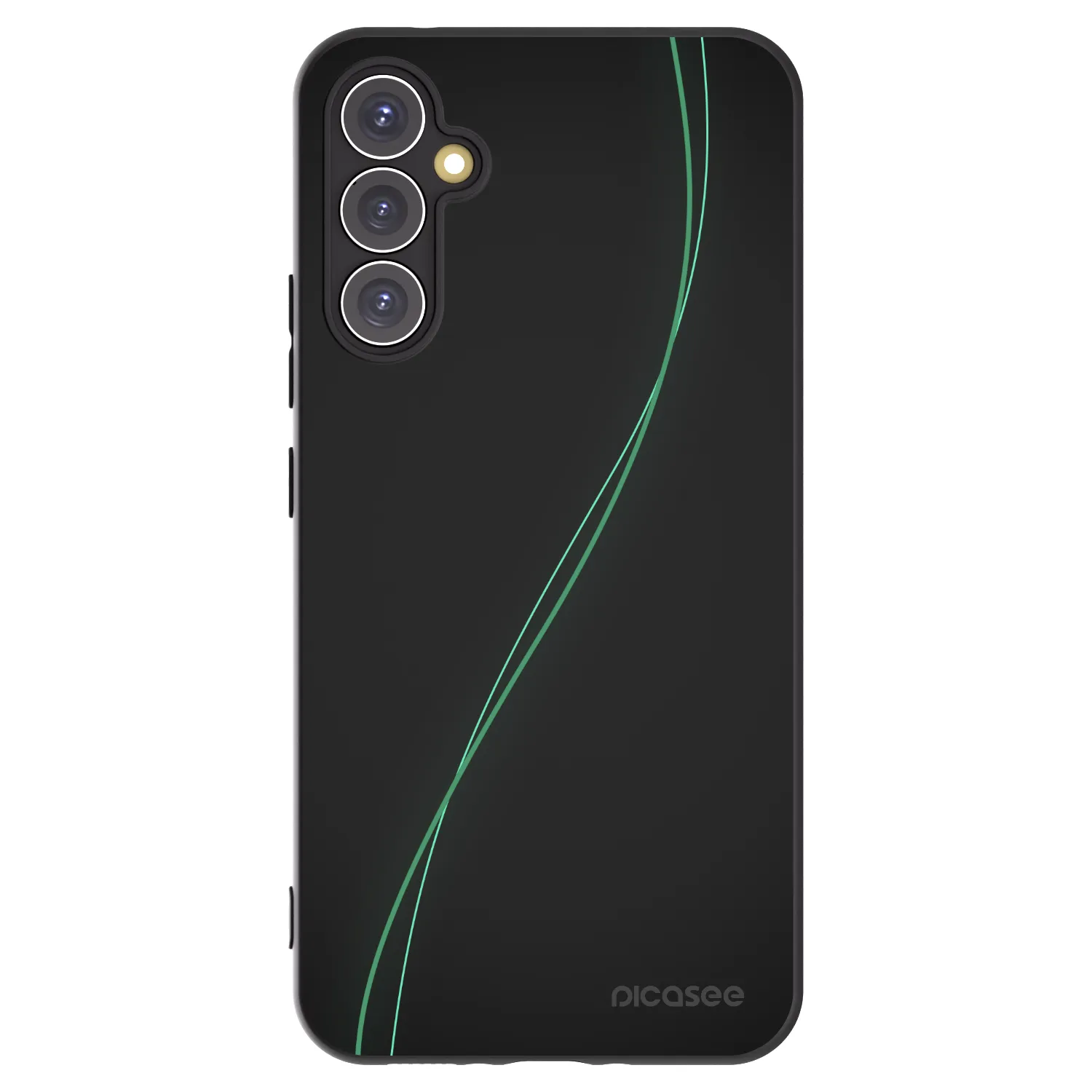 Picasee silikonový černý obal pro Samsung Galaxy A34 5G A346B - Be Different