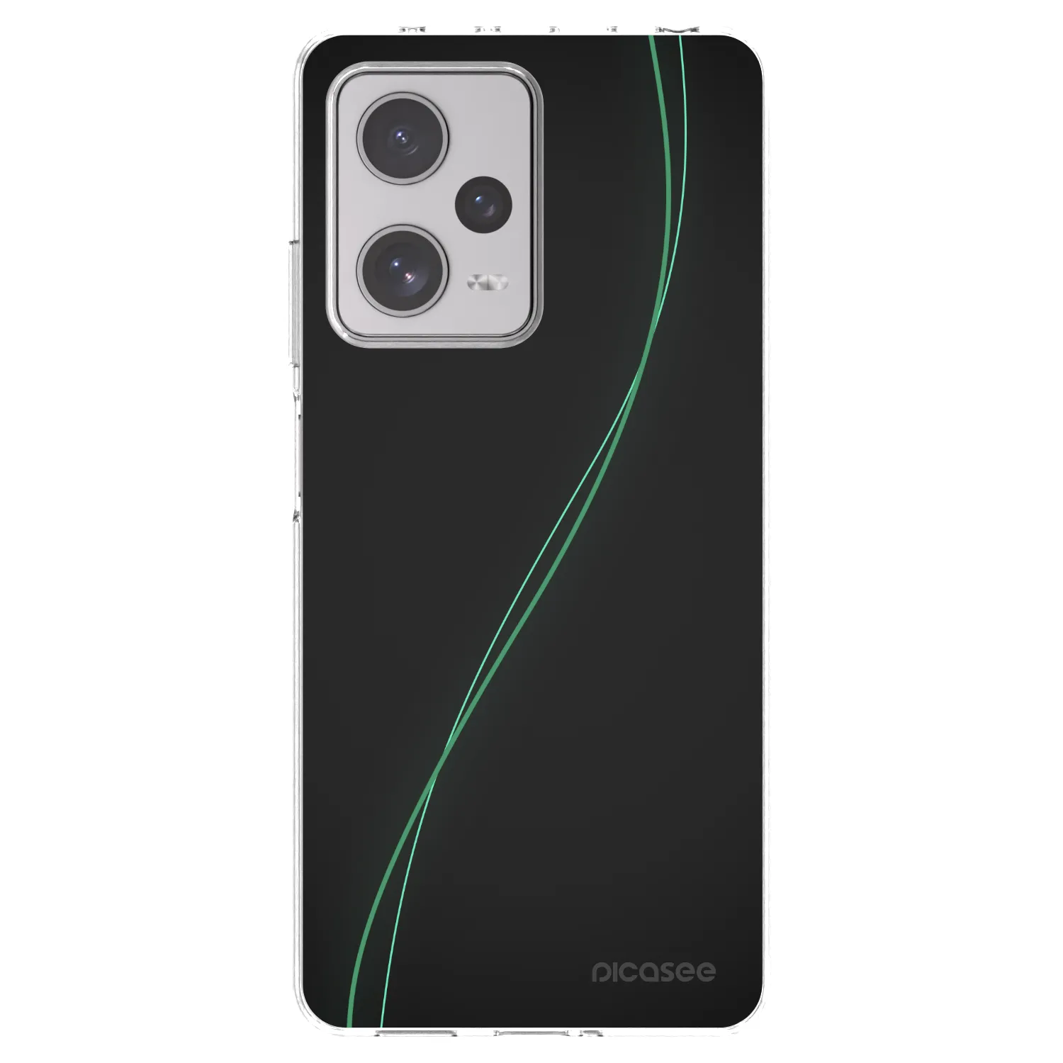 Picasee silikonový průhledný obal pro Xiaomi Redmi Note 12 Pro+ 5G - Be Different