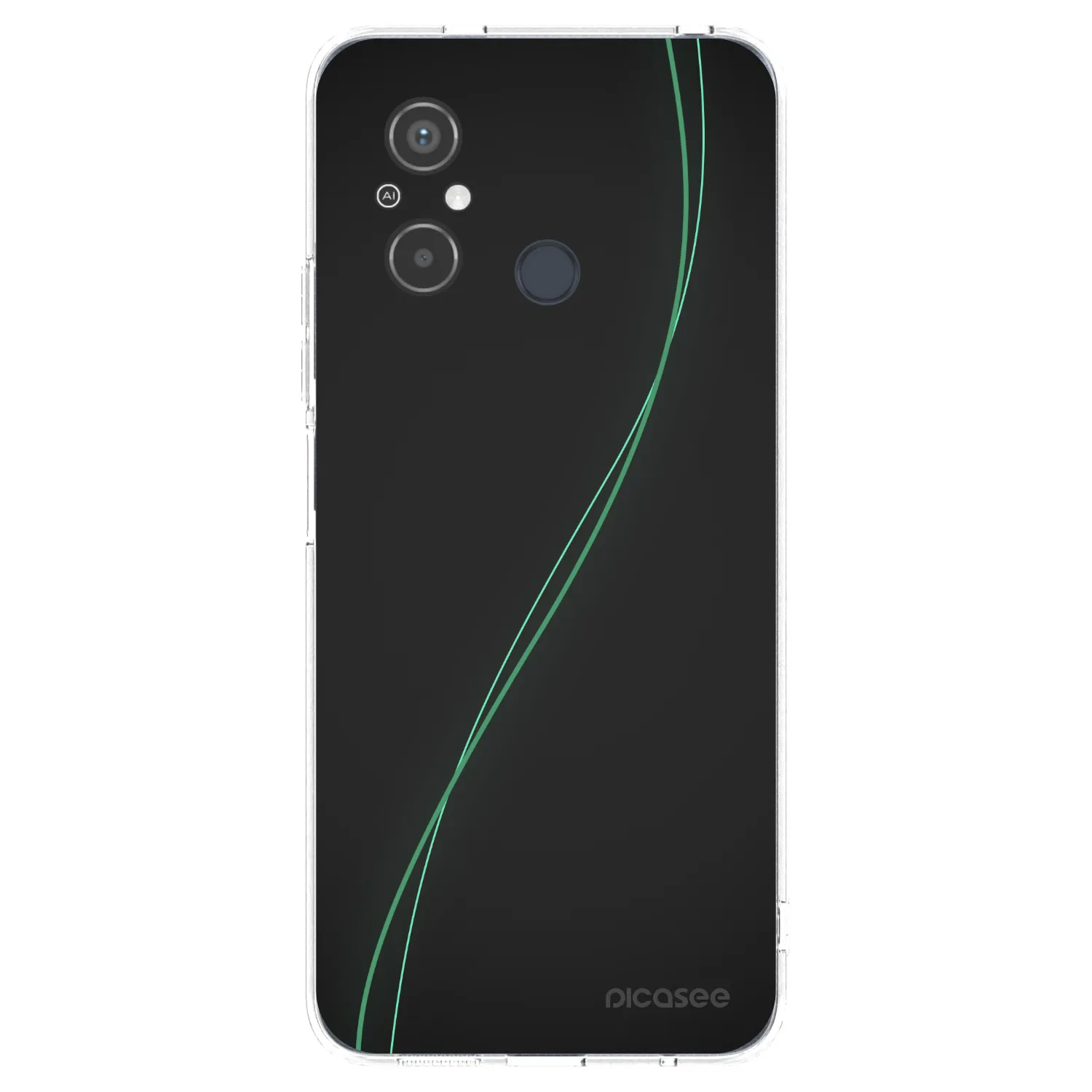 Picasee silikonový průhledný obal pro Xiaomi Redmi 12C - Be Different