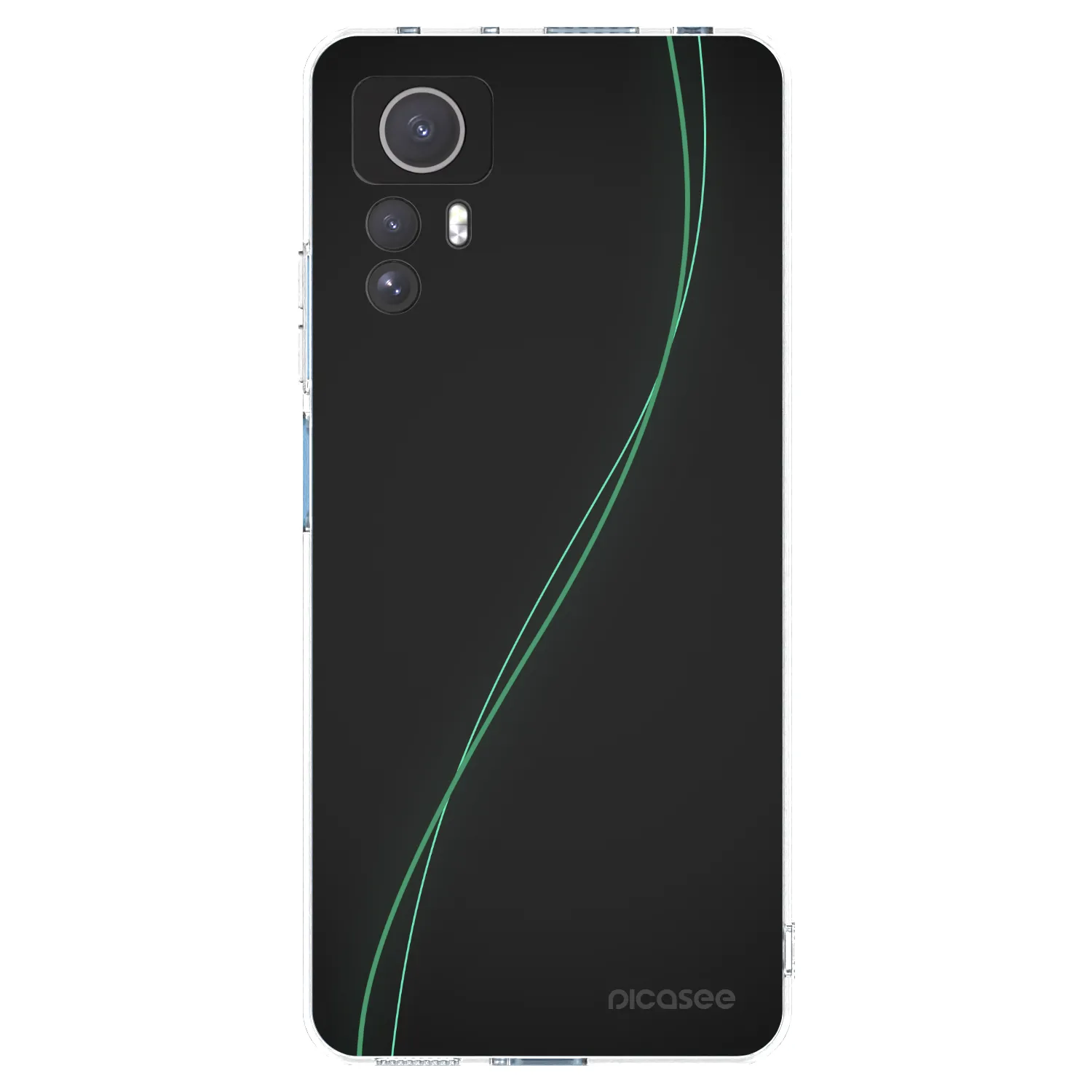 Picasee silikonový průhledný obal pro Xiaomi Redmi Note 12S - Be Different
